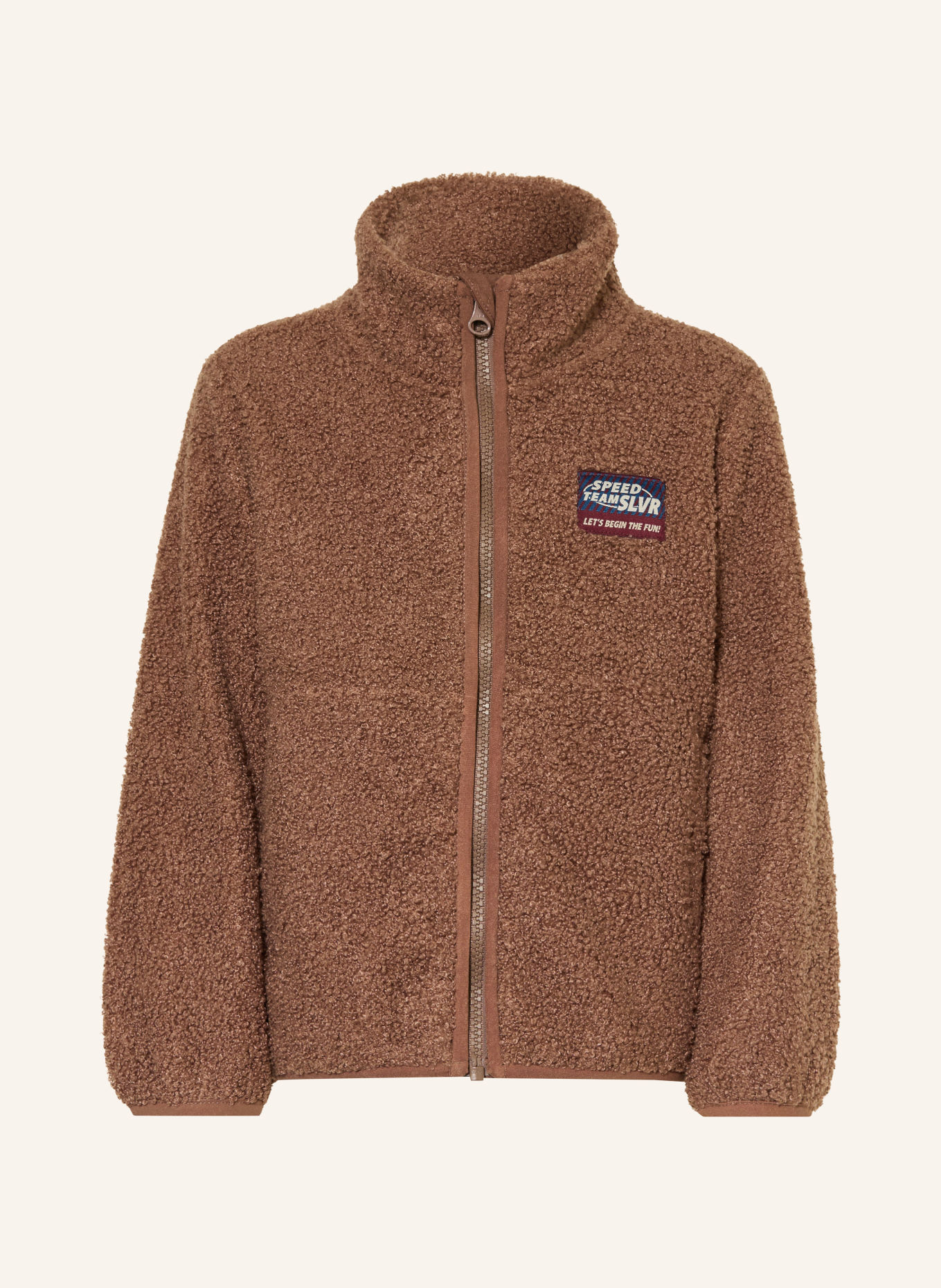 s.Oliver RED Teddyfell-Jacke: BRAUN