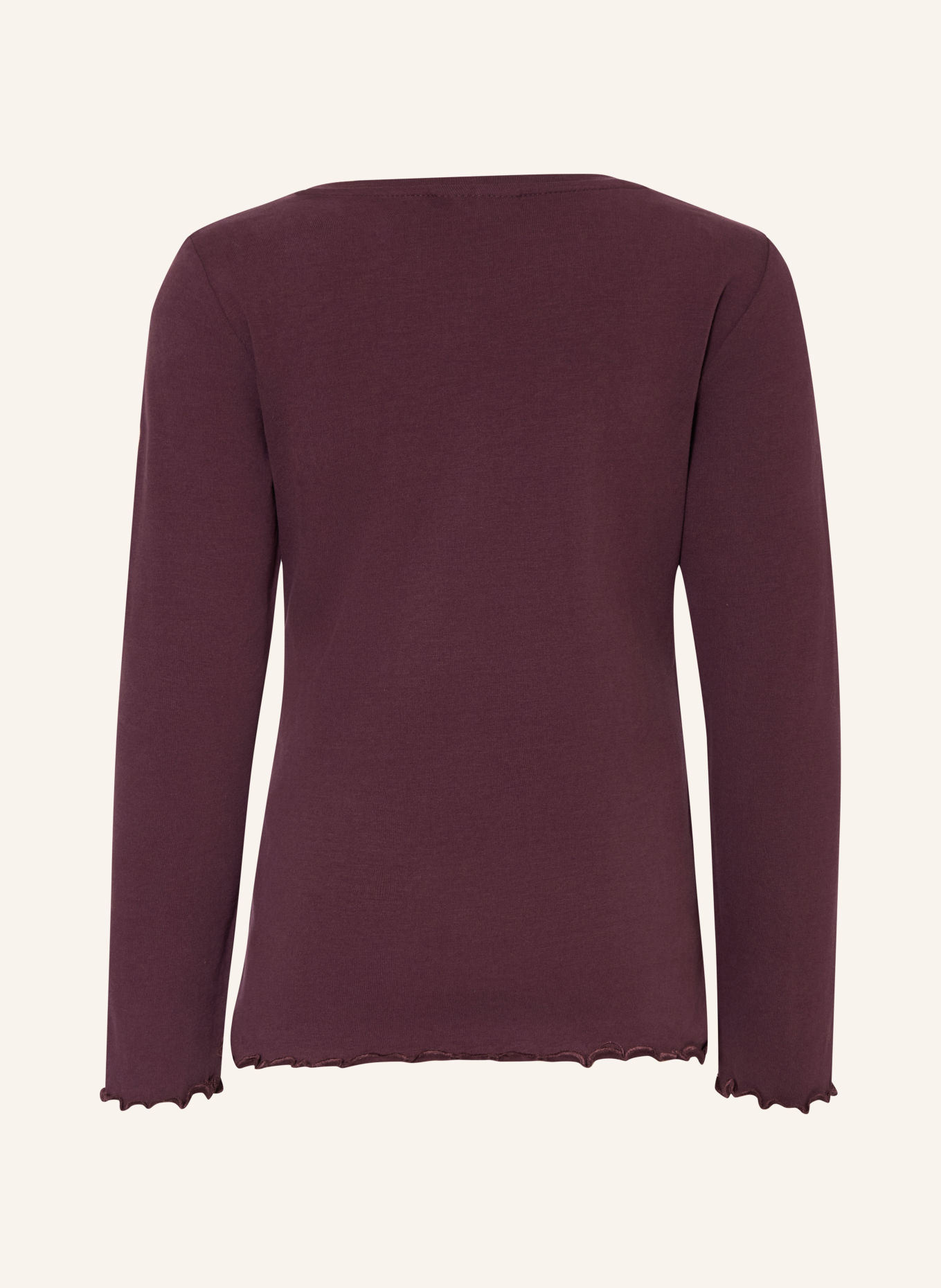 s.Oliver RED Longsleeve mit Pailletten: DUNKELLILA / SILBER / ALTROSA