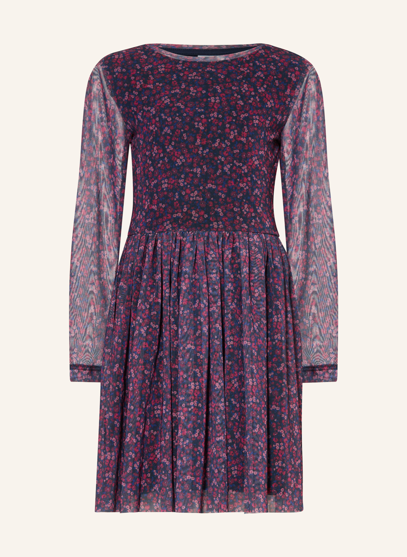 s.Oliver RED Kleid: DUNKELBLAU / ROSA / PINK