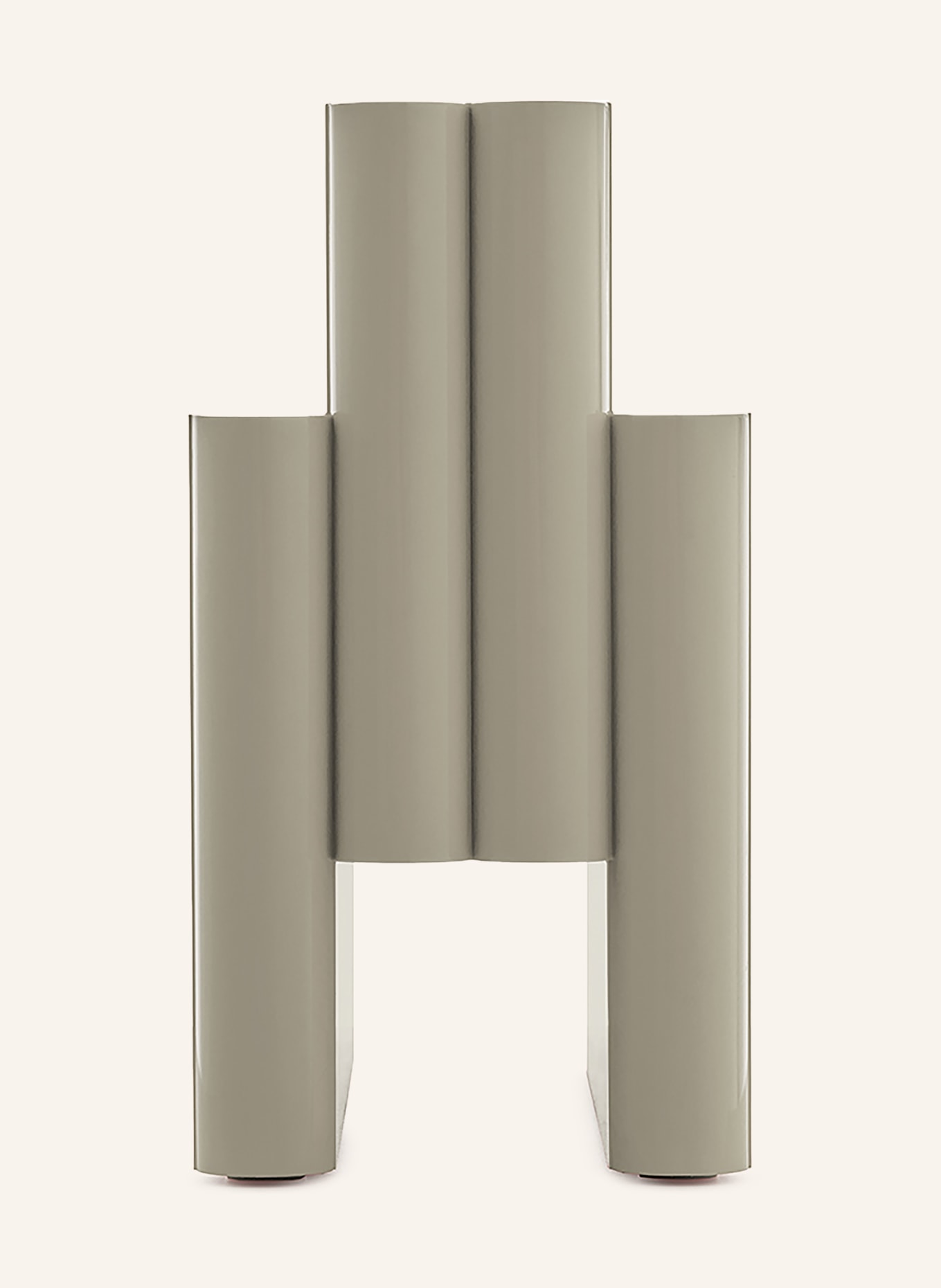 Kartell PORTARIVISTE newspaper rack: BROWN