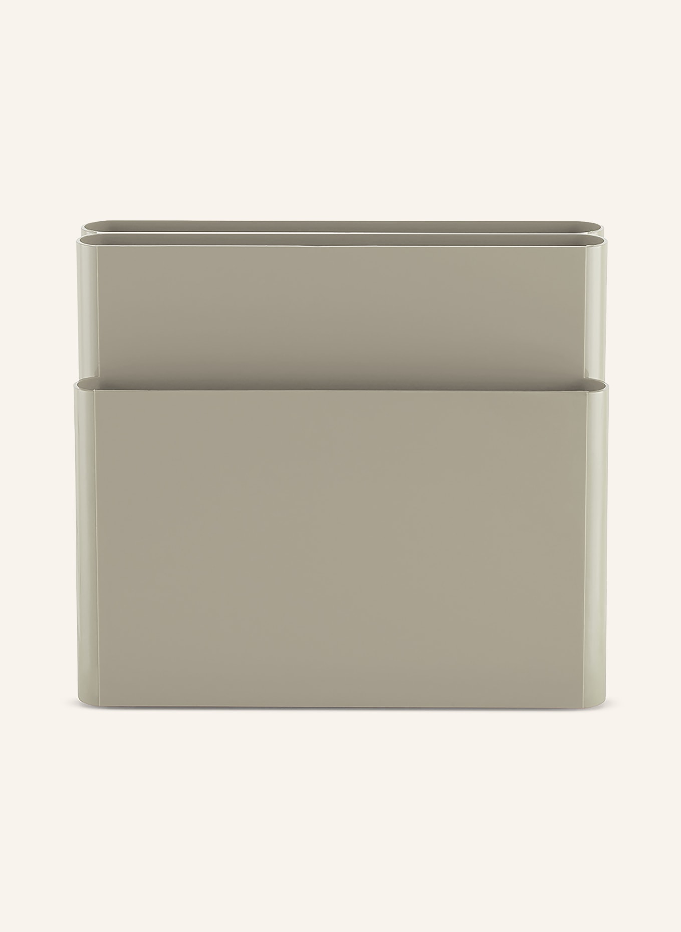 Kartell PORTARIVISTE newspaper rack: BROWN