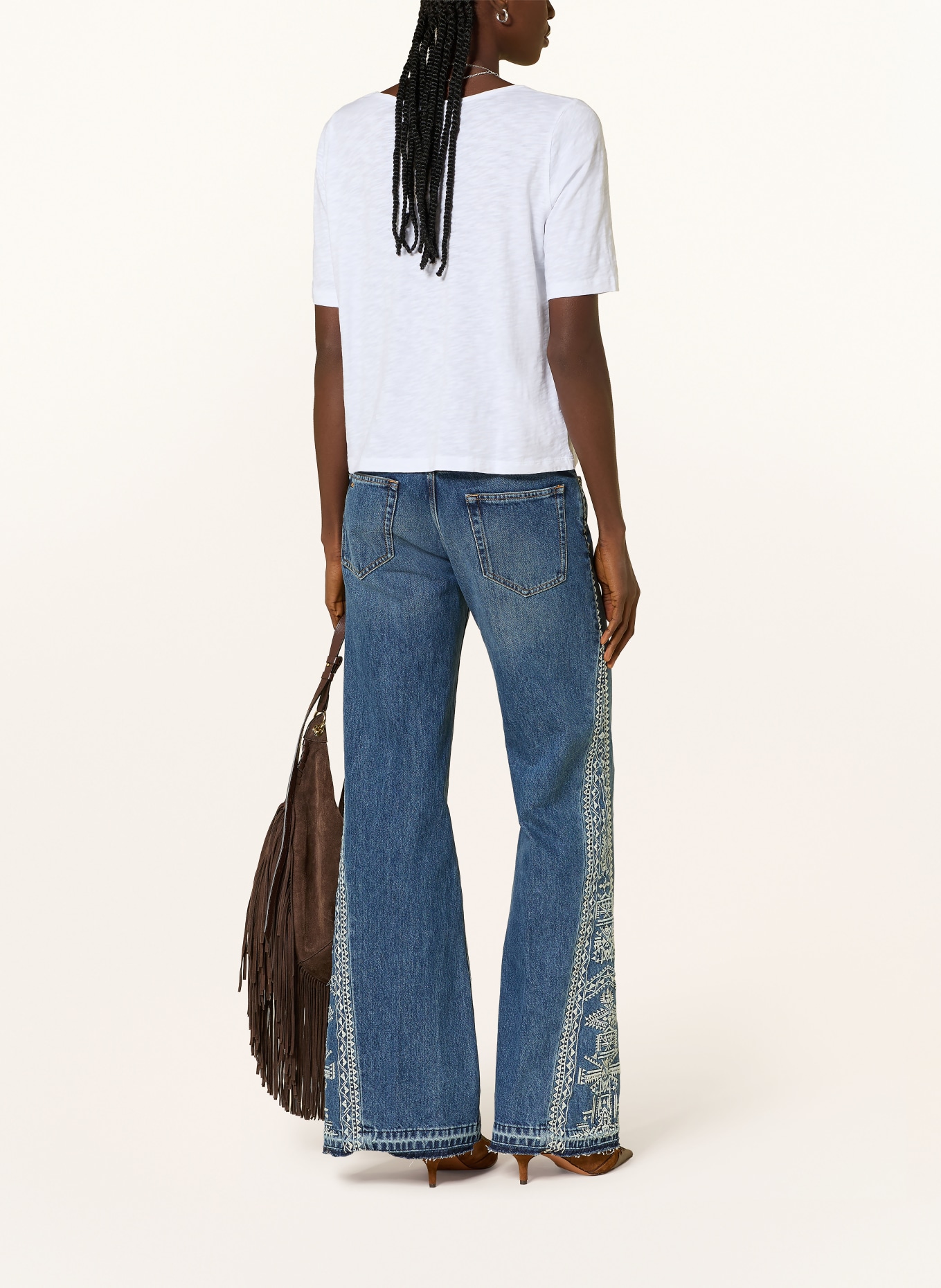 ba&sh T-Shirt VINA: WEISS