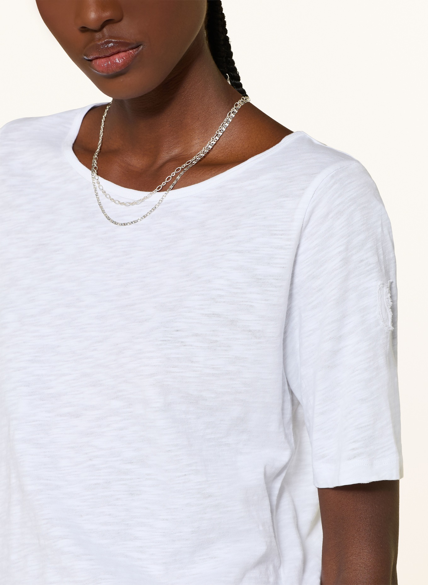 ba&sh T-Shirt VINA: WEISS