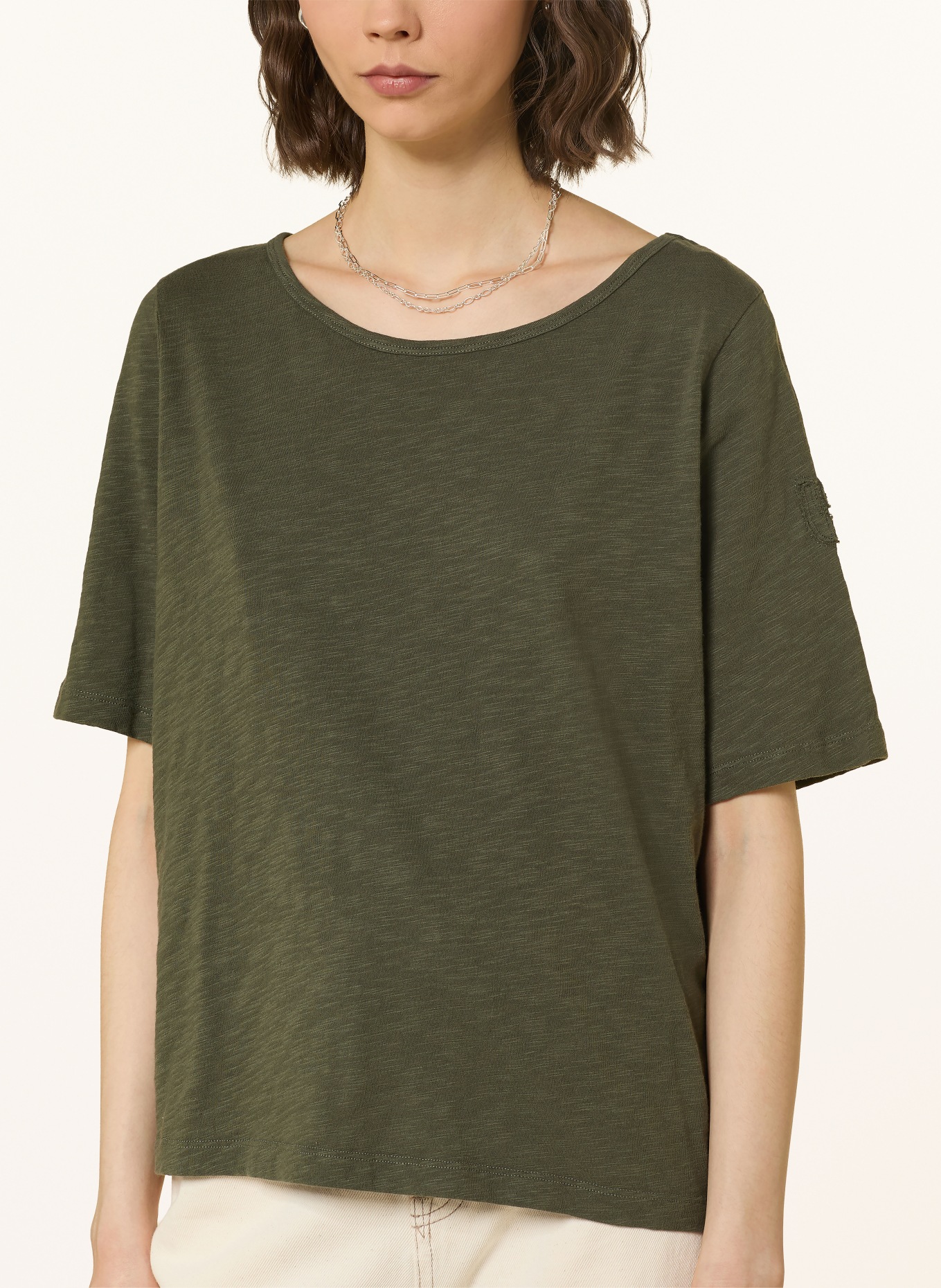 ba&sh T-Shirt VINA: KHAKI
