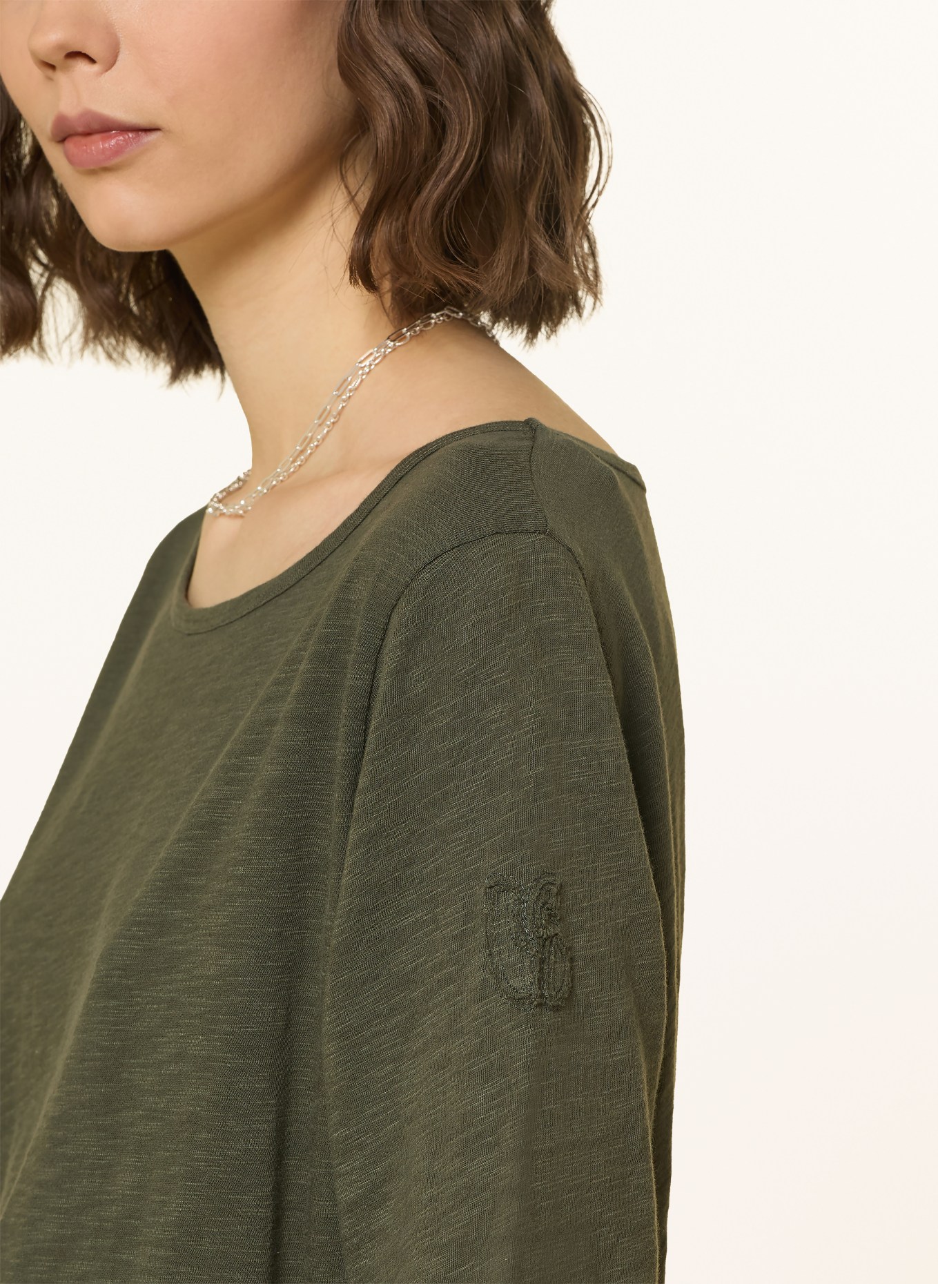 ba&sh T-Shirt VINA: KHAKI