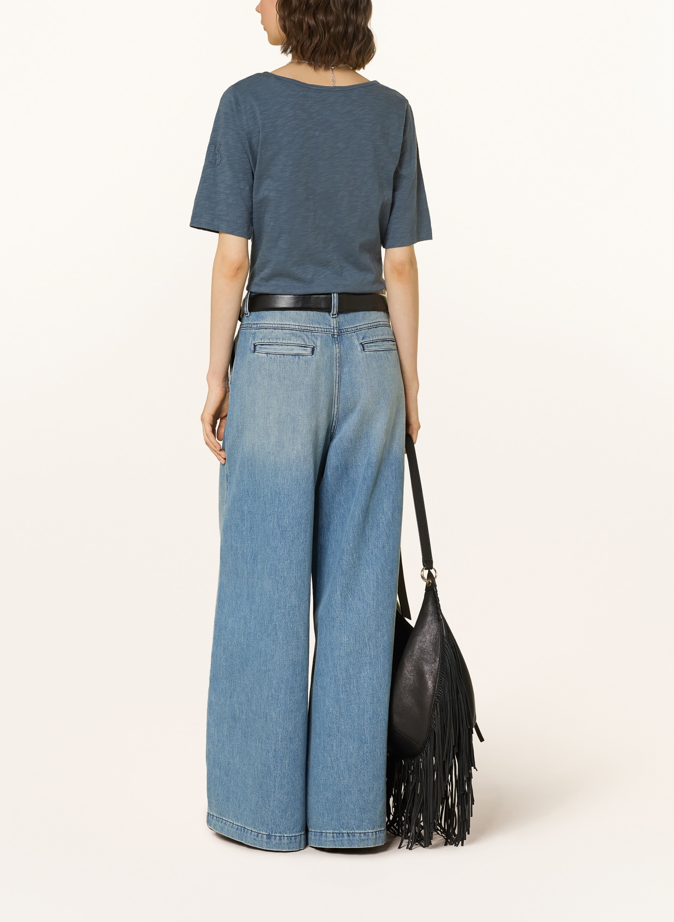 ba&sh T-Shirt VINA: BLAU