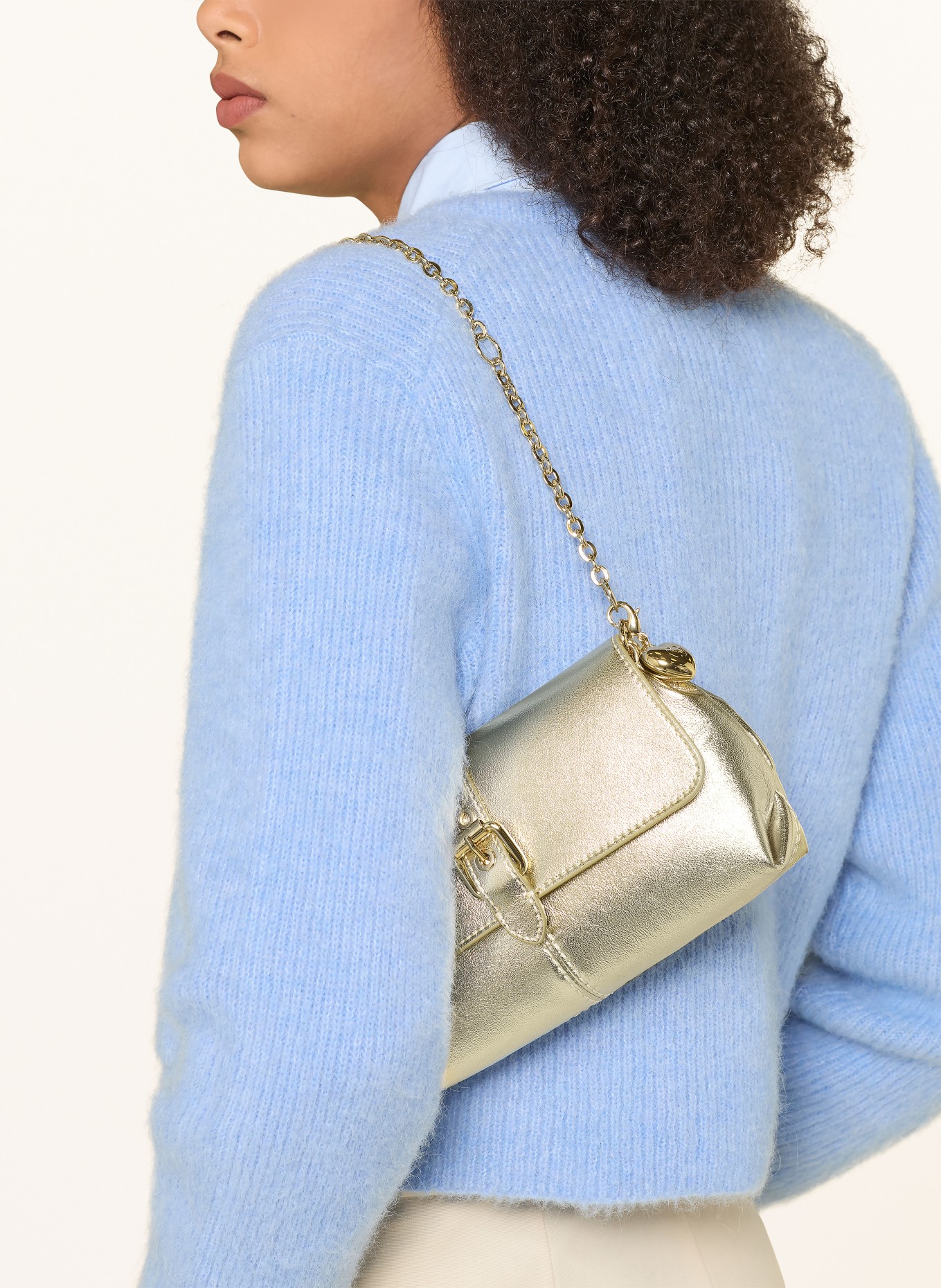 maje Umhängetasche: GOLD