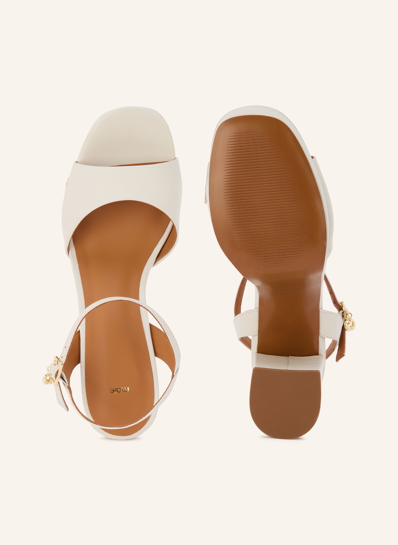 maje Sandaletten: ECRU