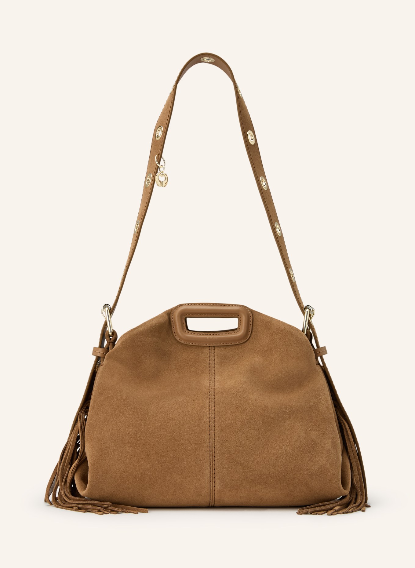 maje Handtasche: HELLBRAUN