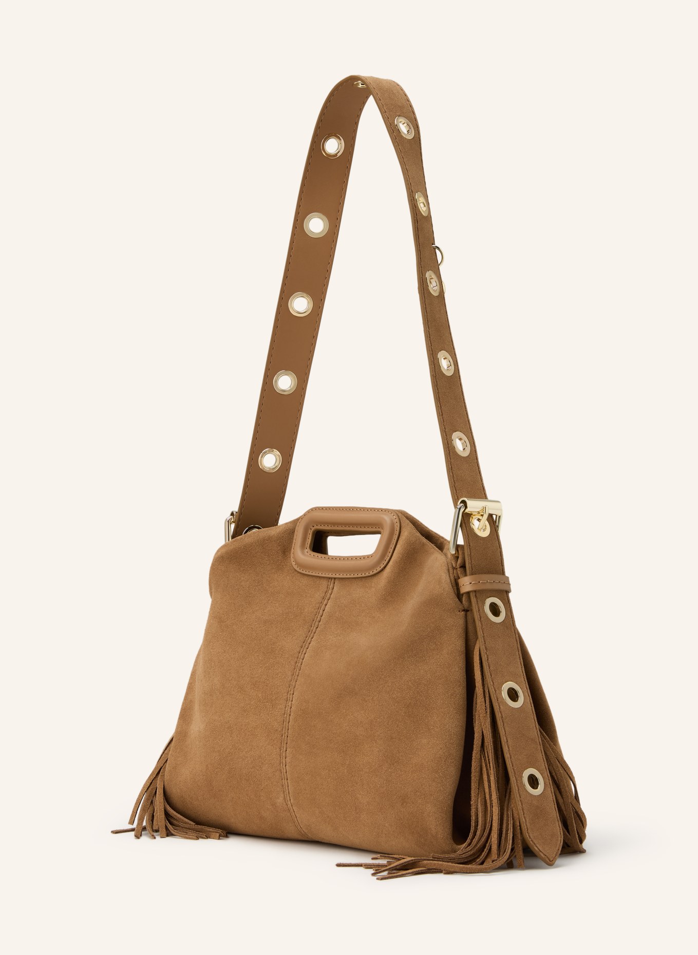 maje Handtasche: HELLBRAUN