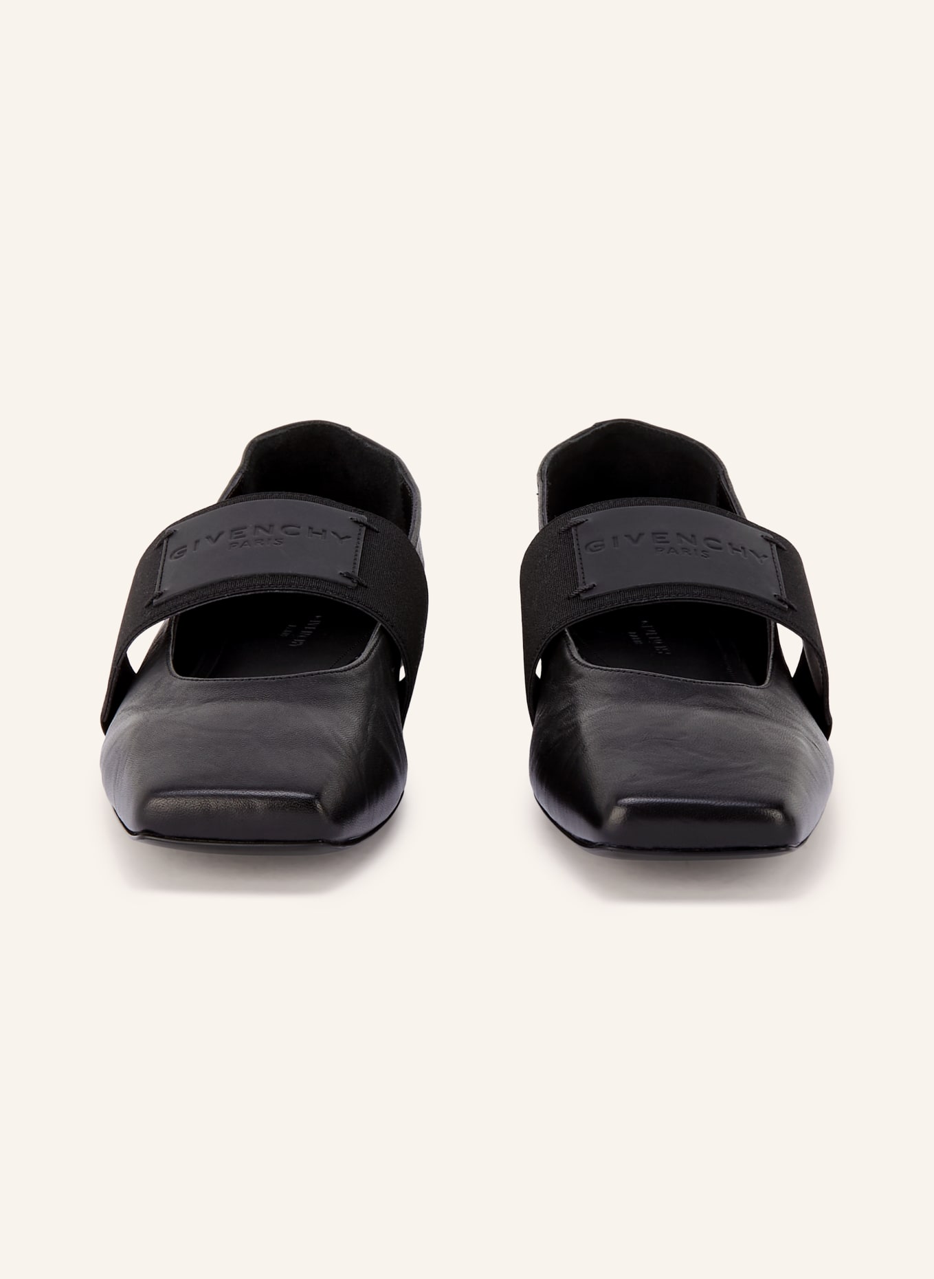 GIVENCHY Baleriny typu Mary Jane: CZARNY