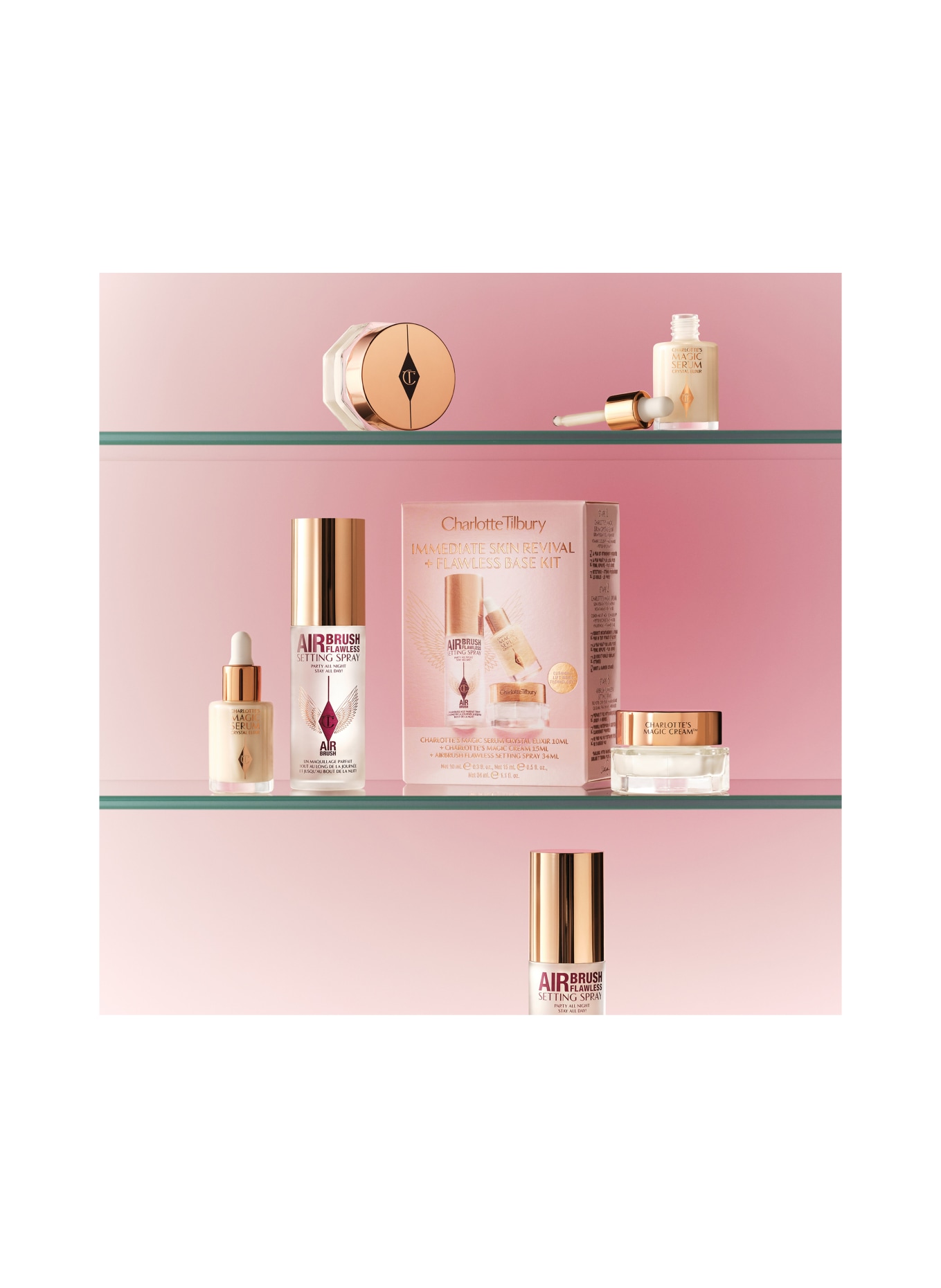 Charlotte Tilbury ONMIDDELLIJKE HUIDVERJONGING + FLAWLESS BASE KIT