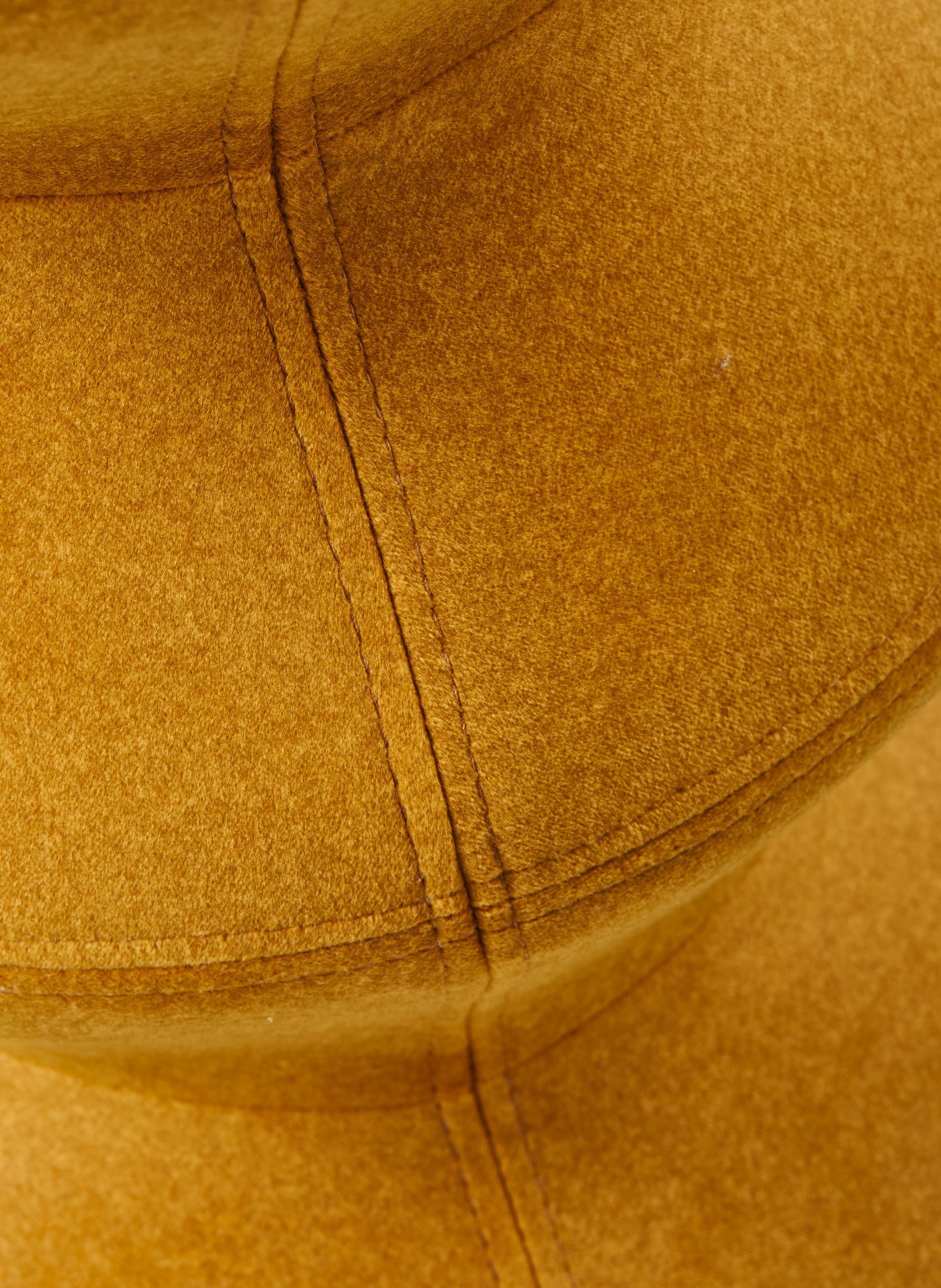 POLSPOTTEN Kruk SOFT ZIG ZAG: DONKERGEEL