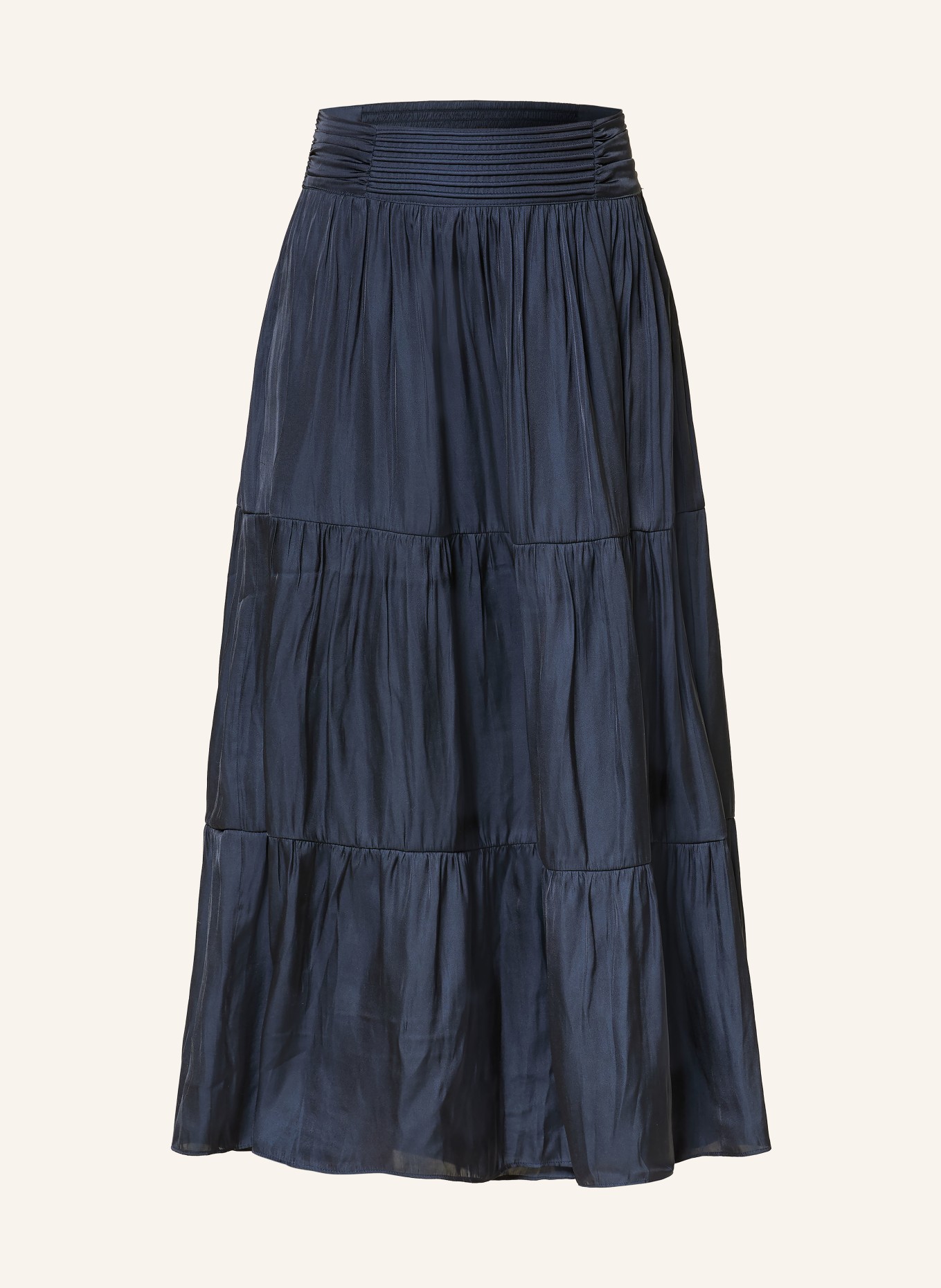 ba&sh Satinrock CAMYLA: DUNKELBLAU