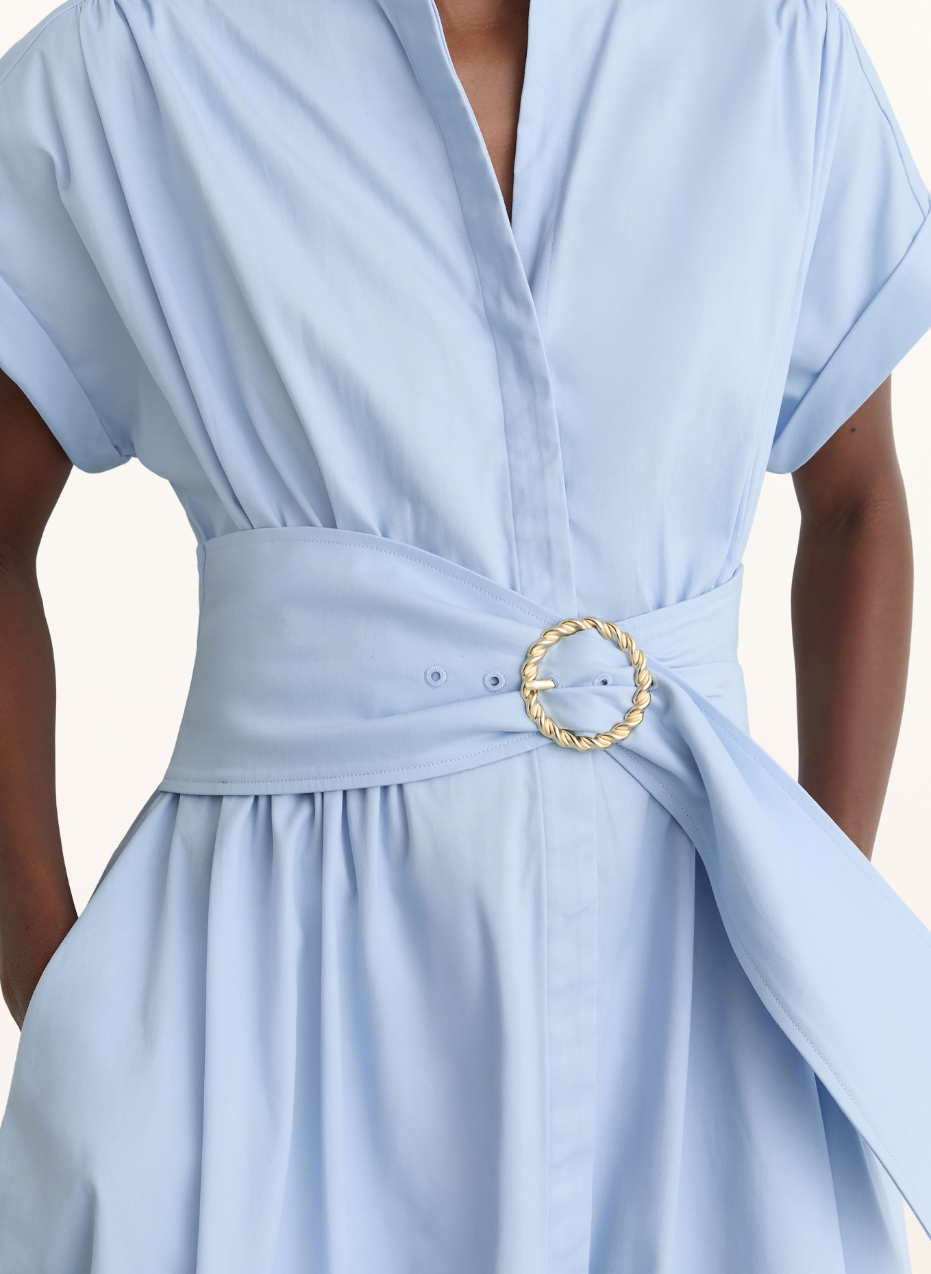 REISS Kleid SALLY: HELLBLAU