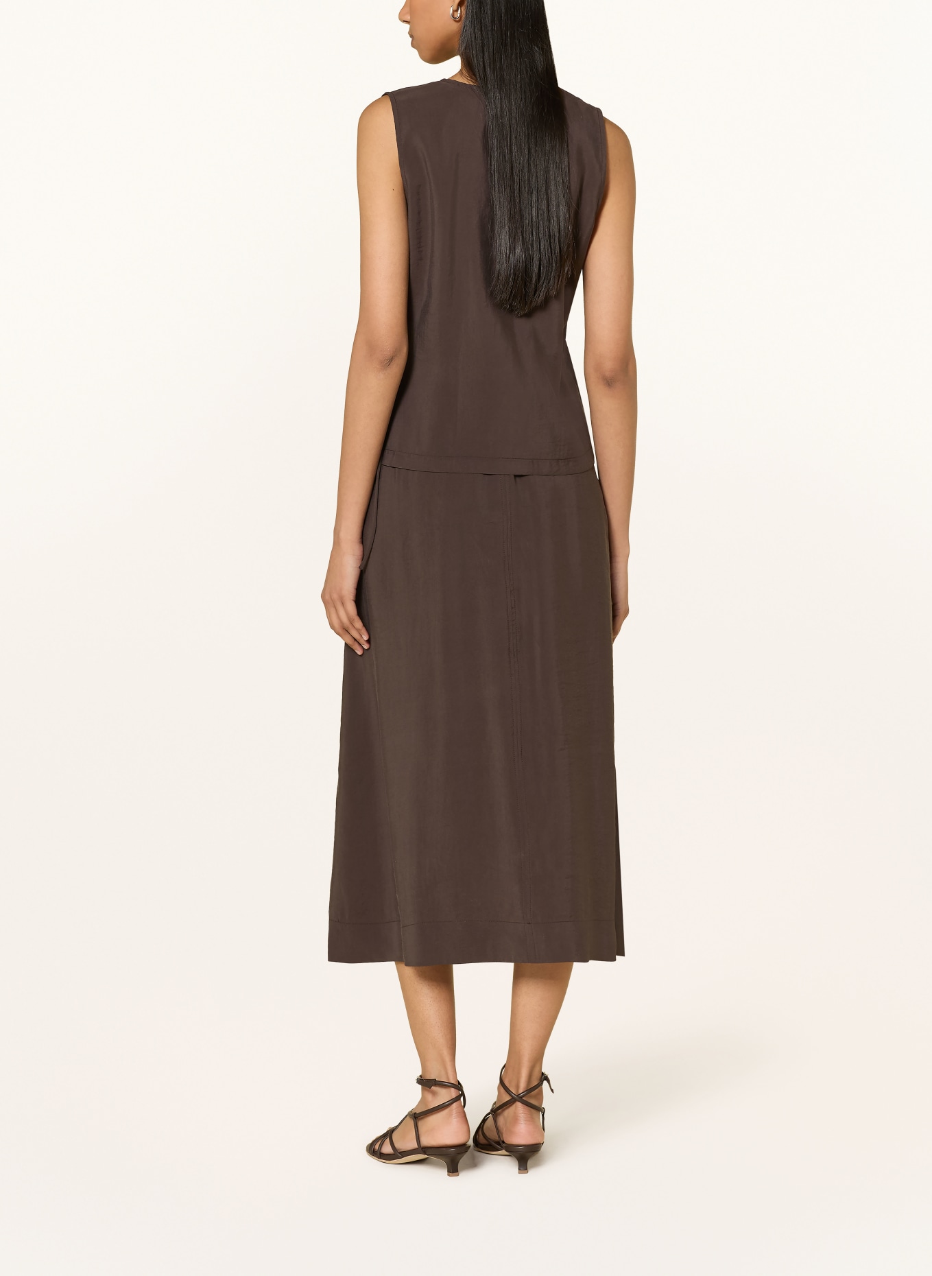 OPUS RONELLA Skirt: BROWN