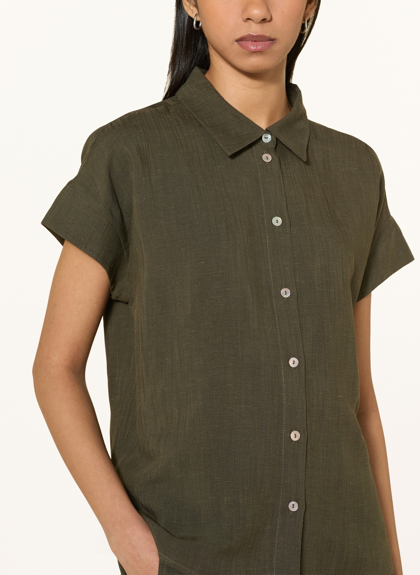 OPUS Košile FALVIA: KHAKI