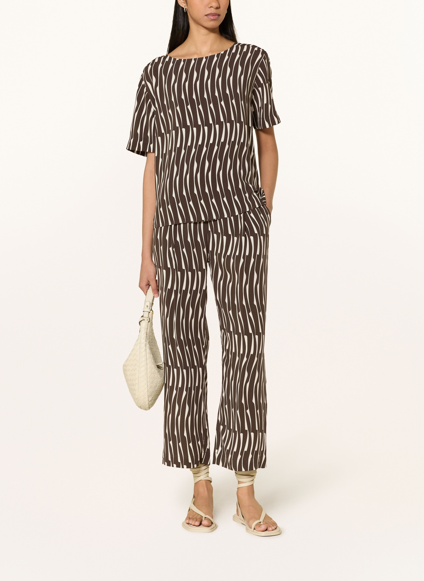 OPUS Culotte MAROU BAMBOO: CREME / BRAUN