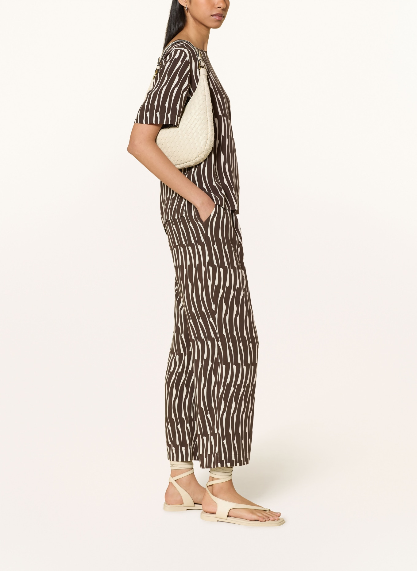 OPUS Culotte MAROU BAMBOO: CREME / BRAUN