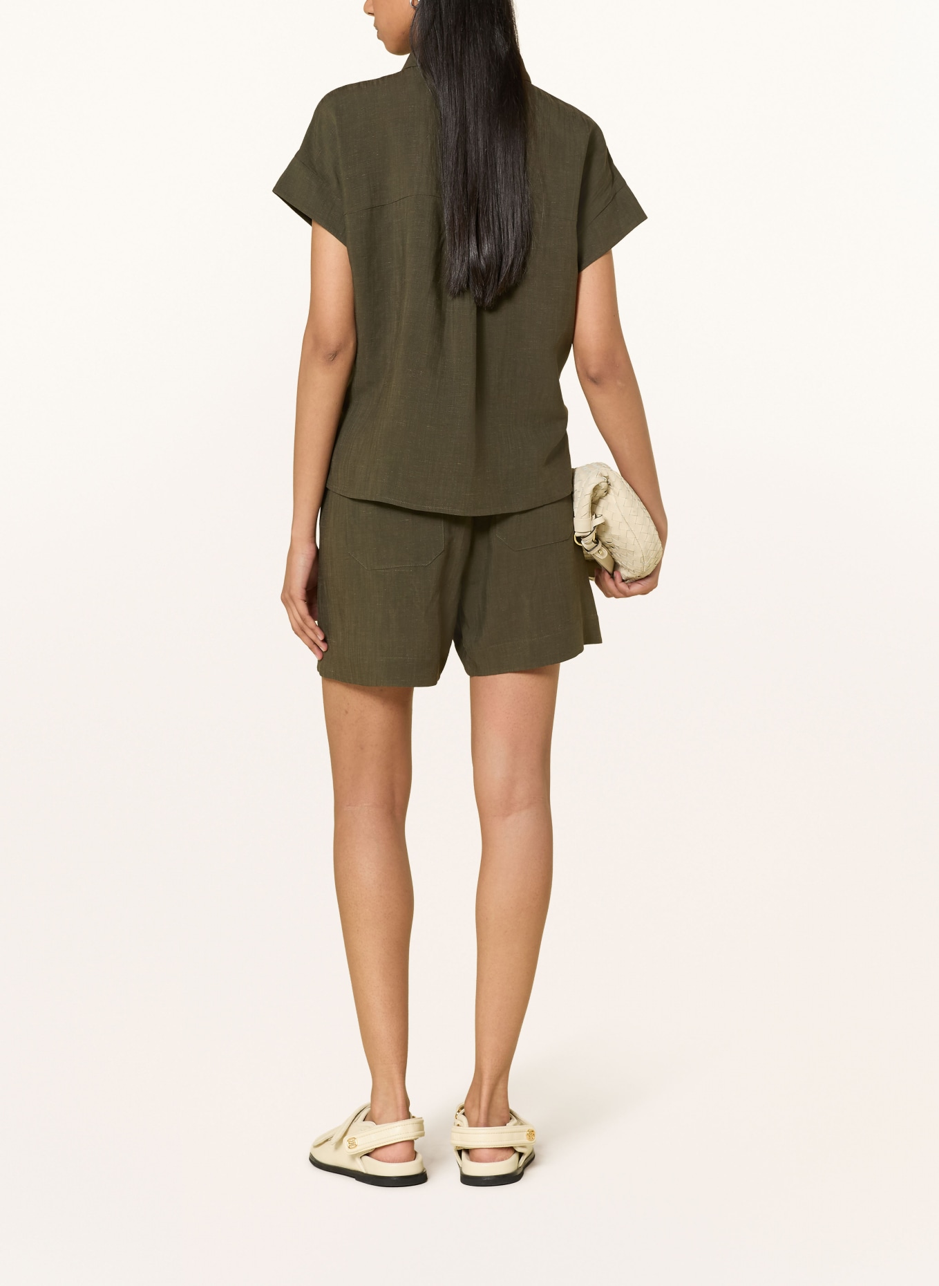 OPUS Shorts MELANE OASIS: KHAKI