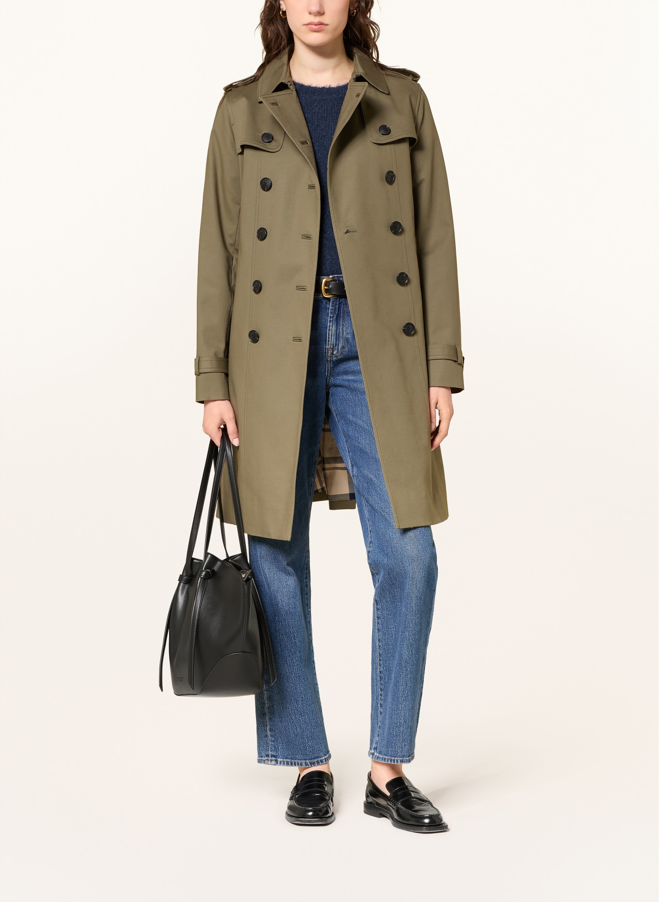 HOBBS Trenchcoat SKYLAR: OLIV