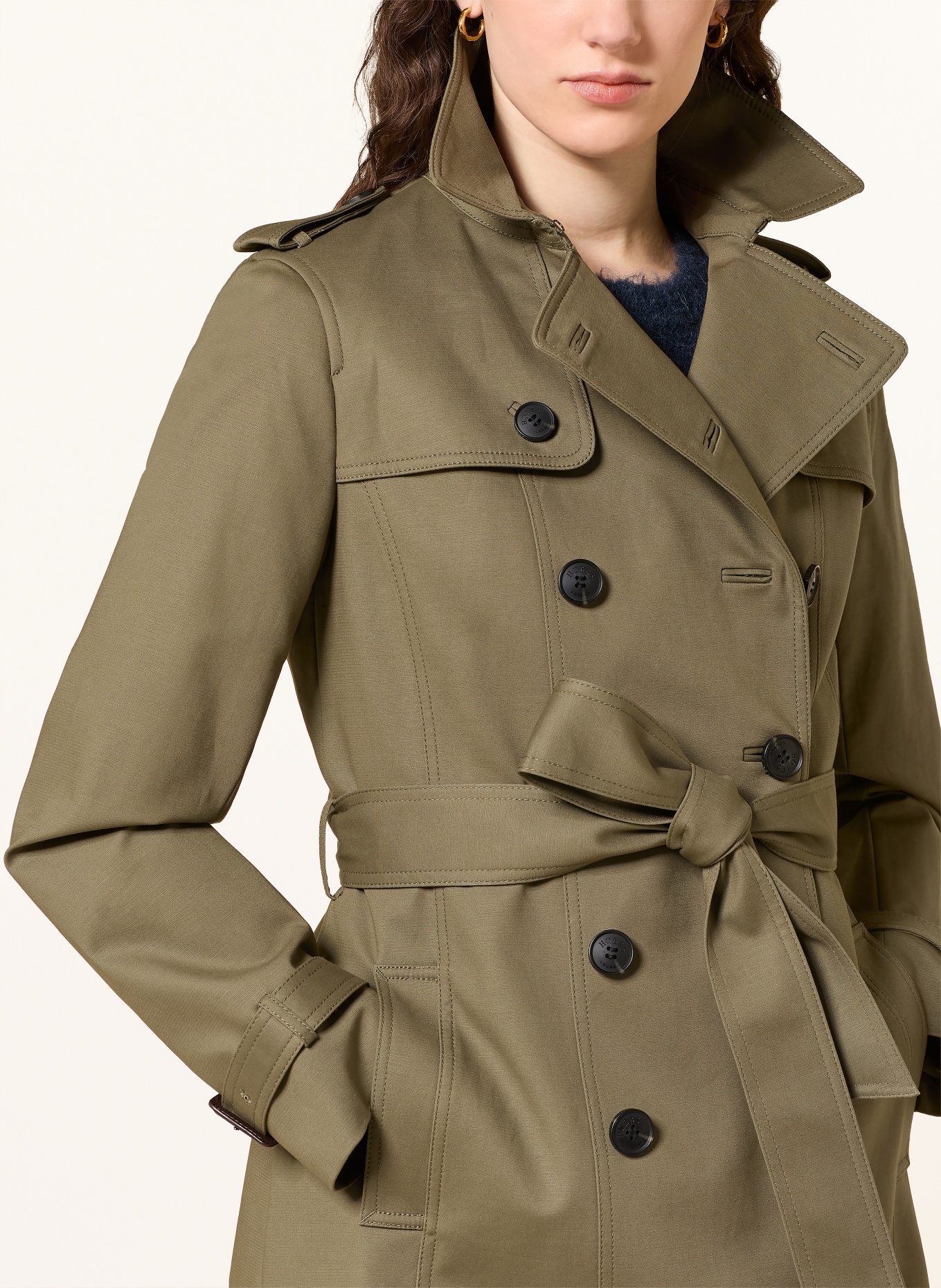 HOBBS Trenchcoat SKYLAR: OLIV