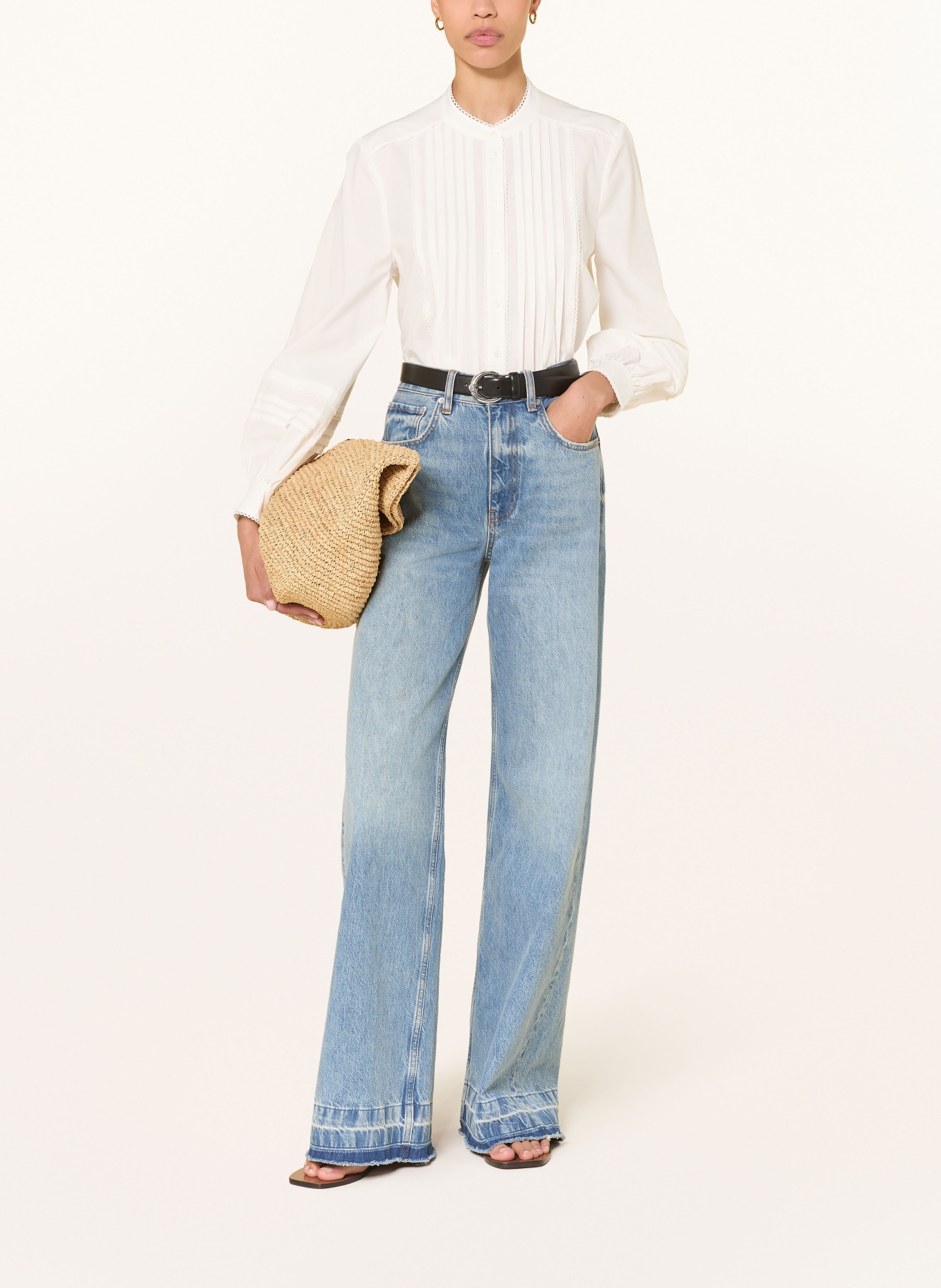 HOBBS Bluse MARIETTE: WEISS