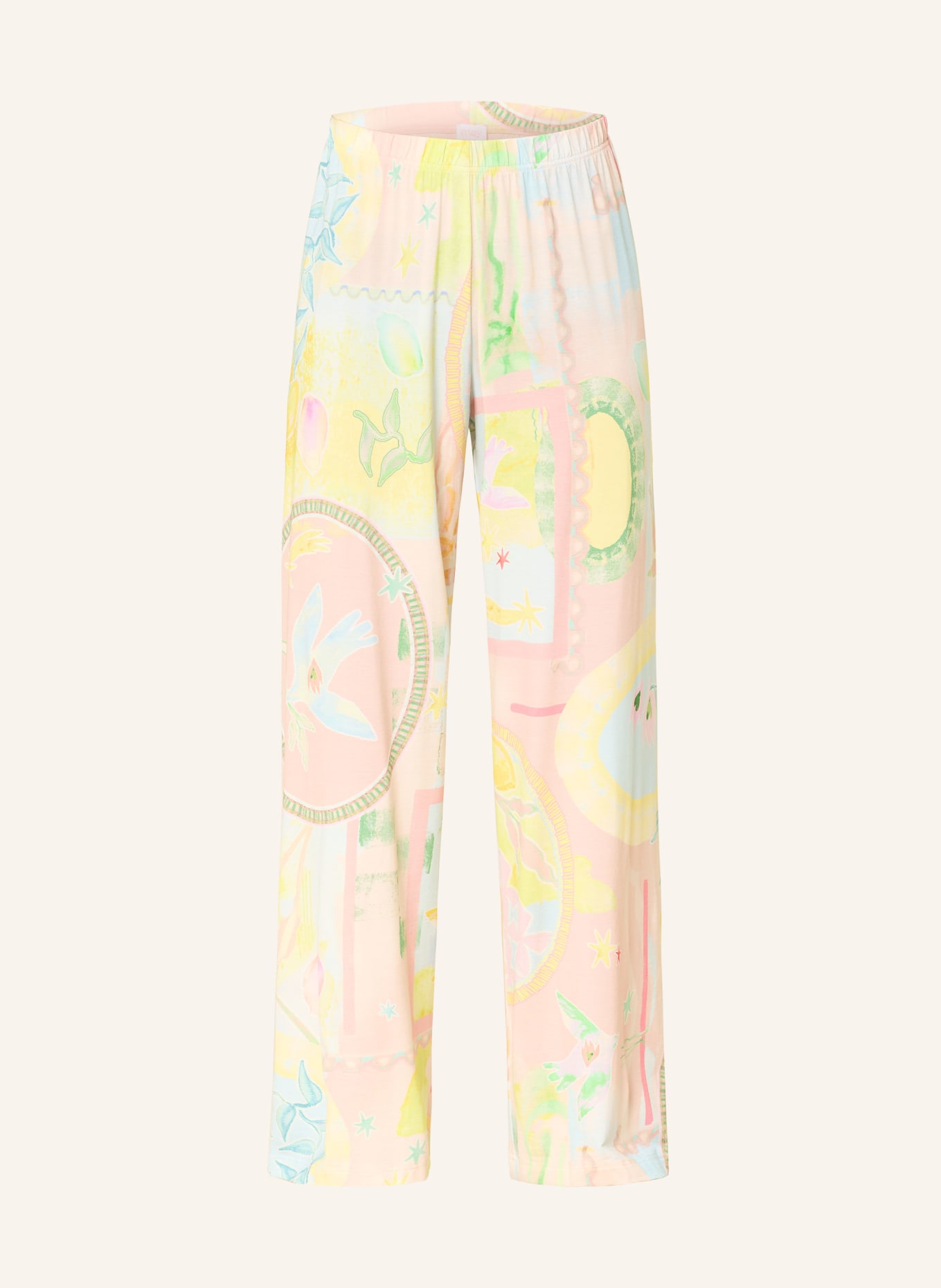 mey Schlafhose Serie MYSTIC VOYAGE: HELLBLAU / ROSA / GELB