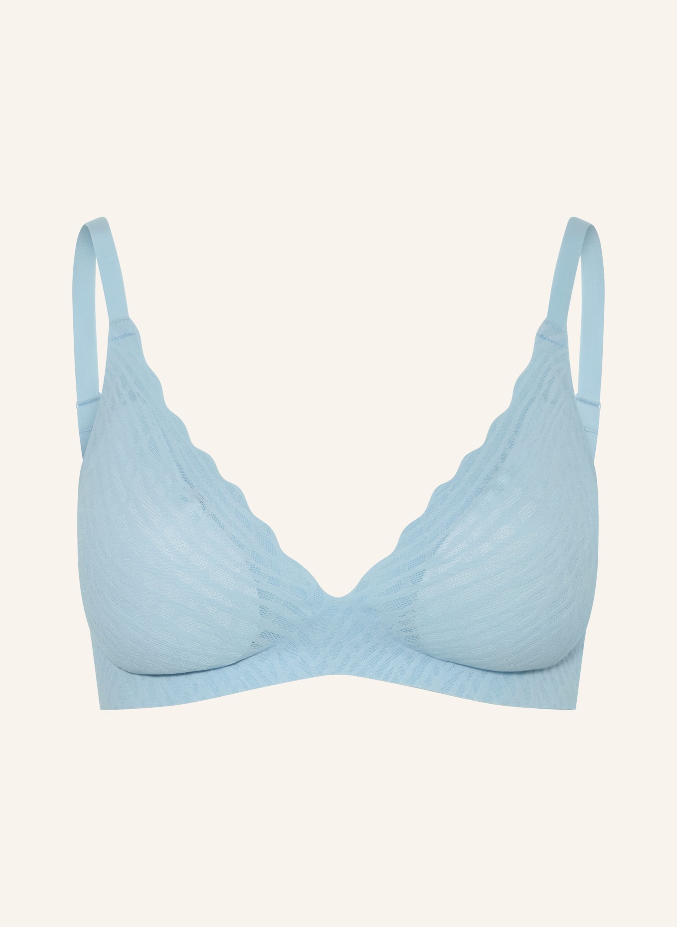 sloggi Triangel-BH ZERO FEEL BLISS: HELLBLAU