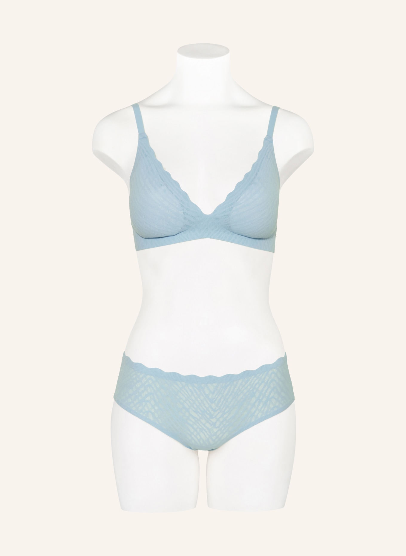 sloggi Triangel-BH ZERO FEEL BLISS: HELLBLAU