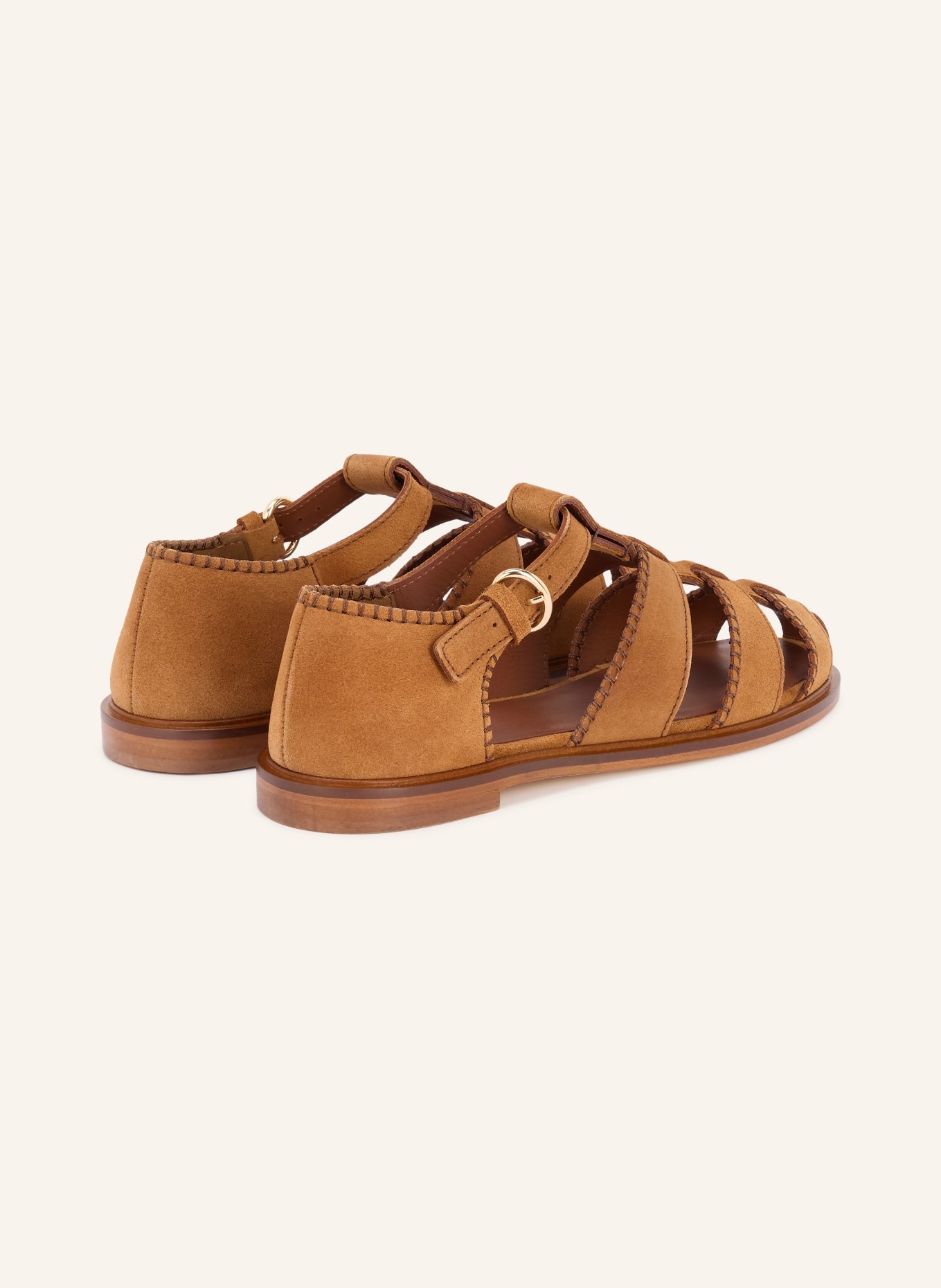 CLAUDIE PIERLOT Sandalen: COGNAC