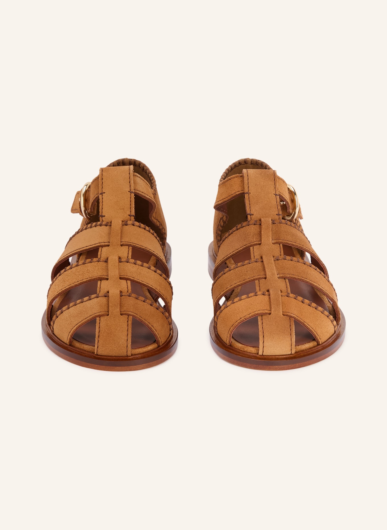 CLAUDIE PIERLOT Sandalen: COGNAC