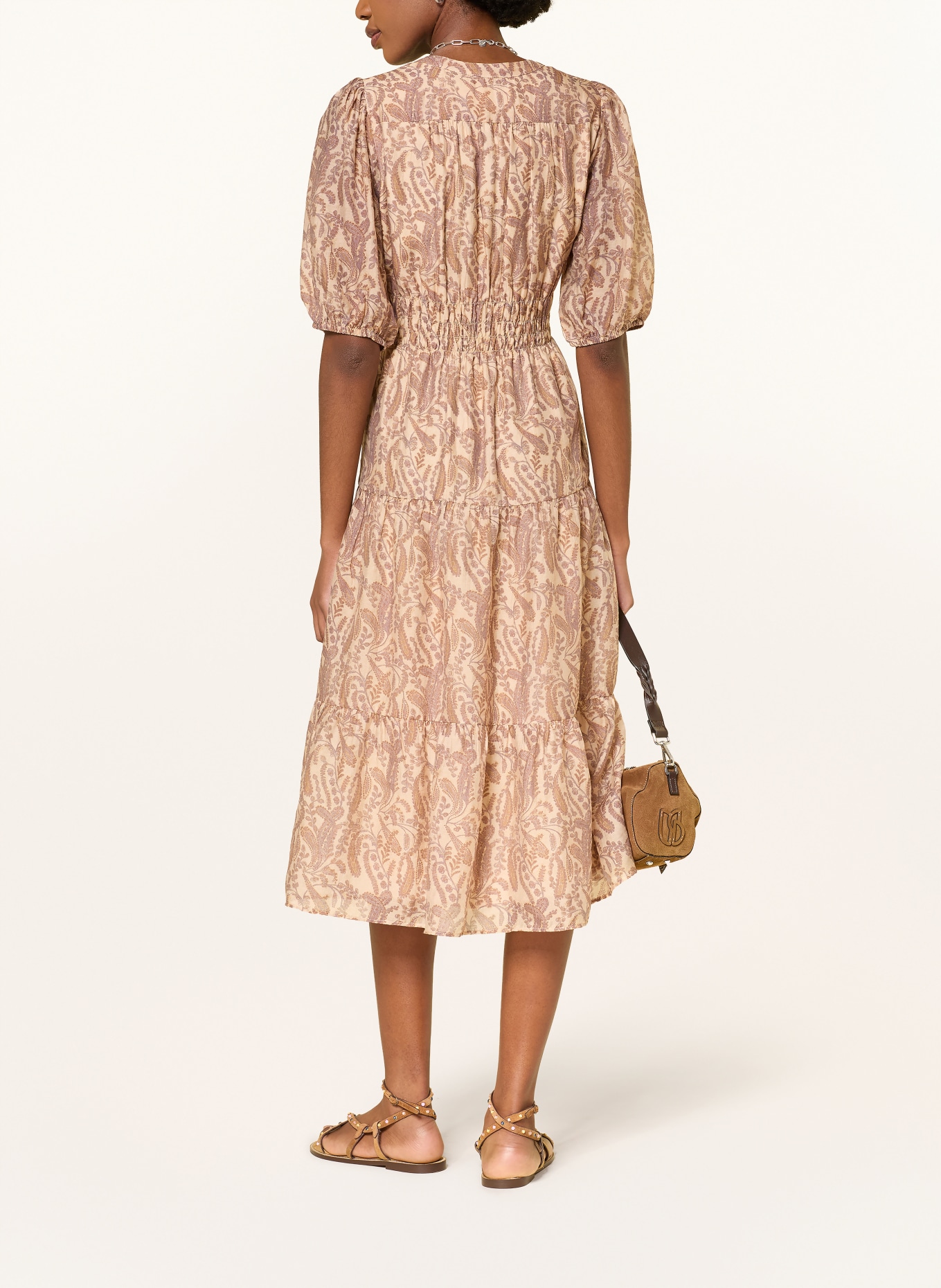 ba&sh Kleid TANYSSA: ROSÉGOLD / BRAUN / LILA