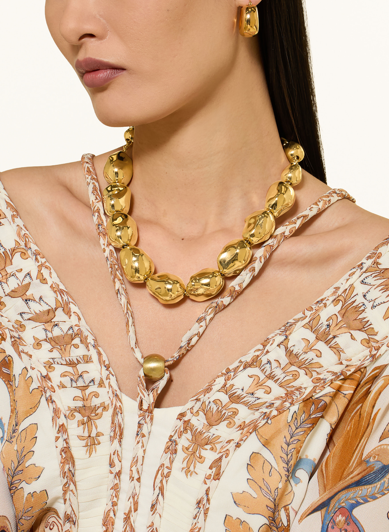 VANESSA BARONI ketting: GOUD