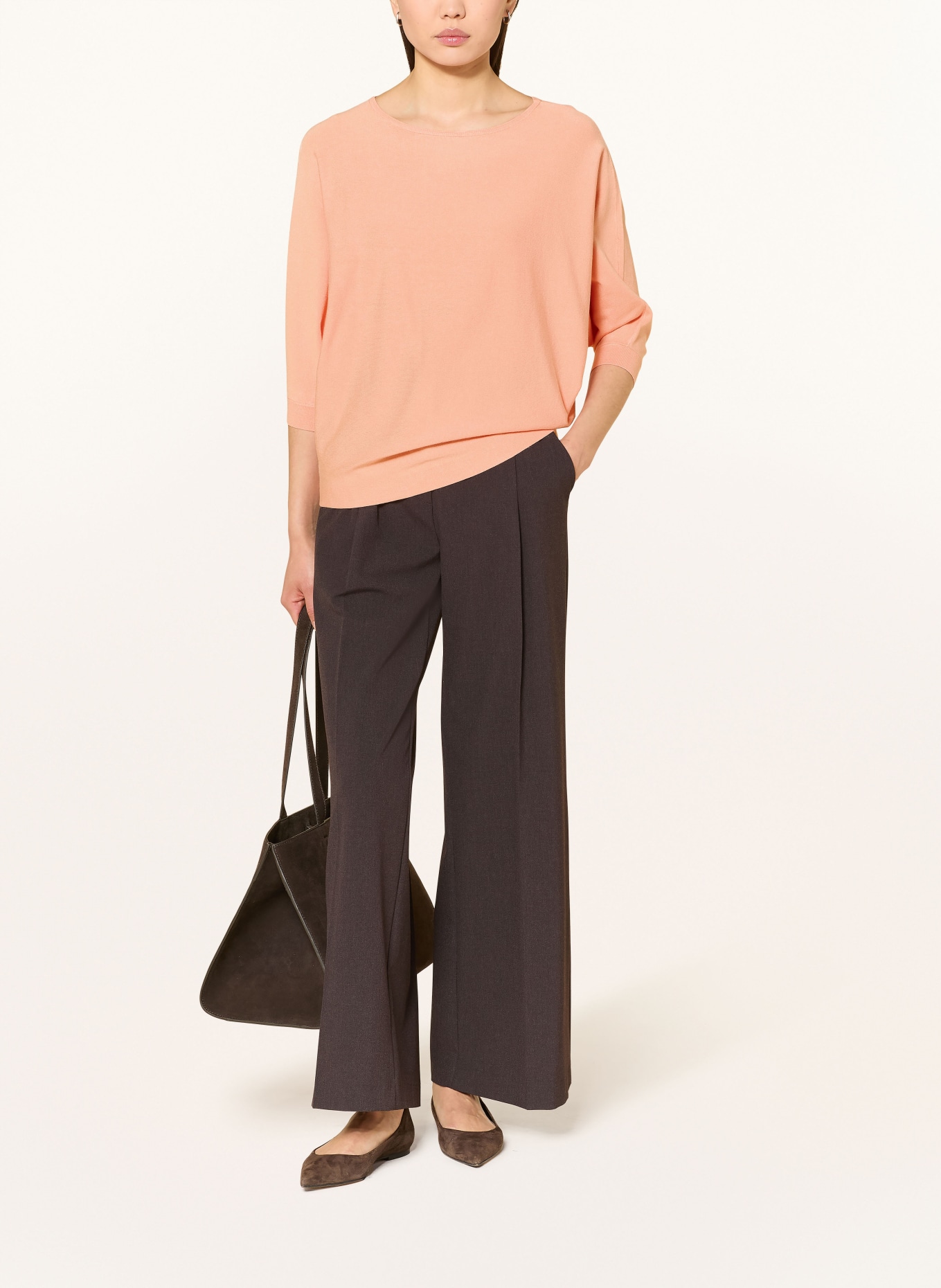 Phase Eight Pullover CRISTINE mit 3/4-Arm: LACHS