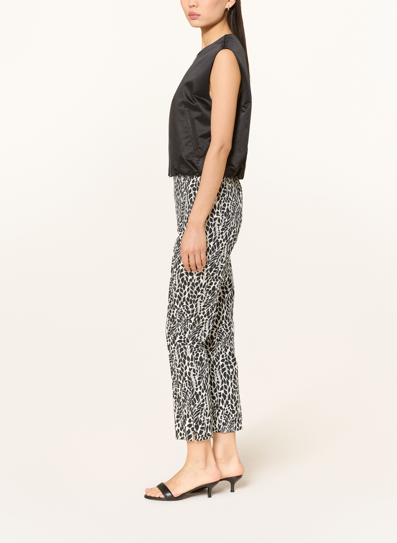 Phase Eight 7/8-Hose CARMELLA: SCHWARZ / WEISS