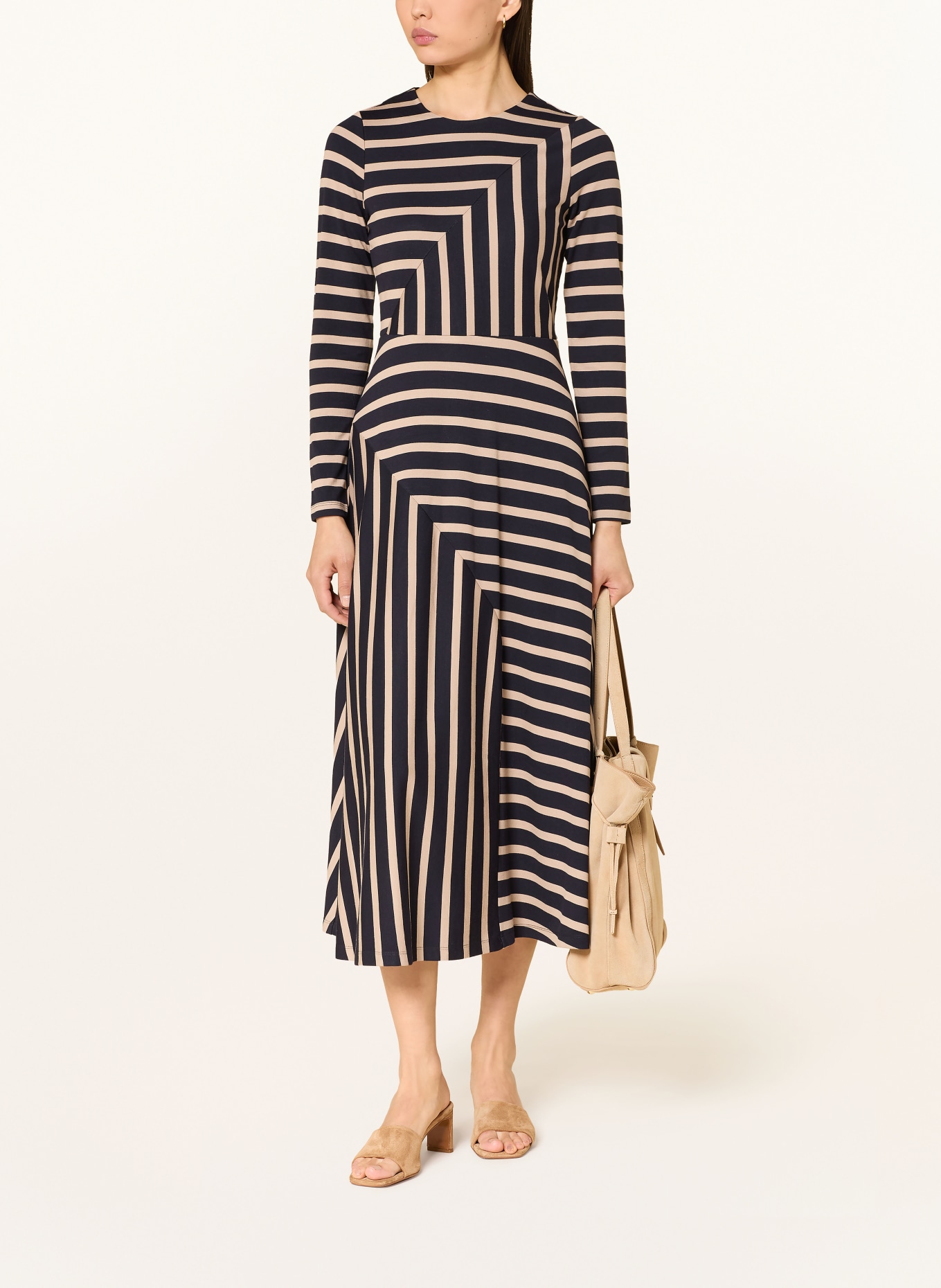 Phase Eight Jerseykleid MIA: SCHWARZ / BEIGE