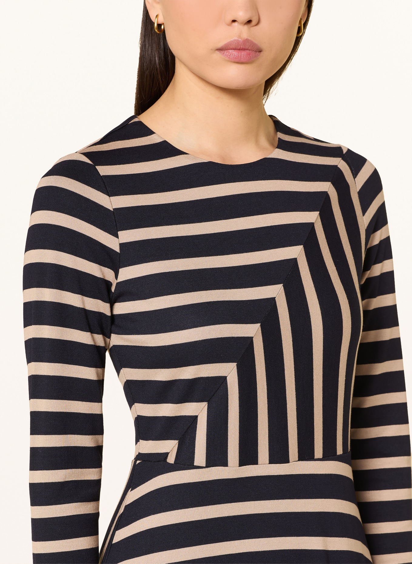 Phase Eight Jerseykleid MIA: SCHWARZ / BEIGE