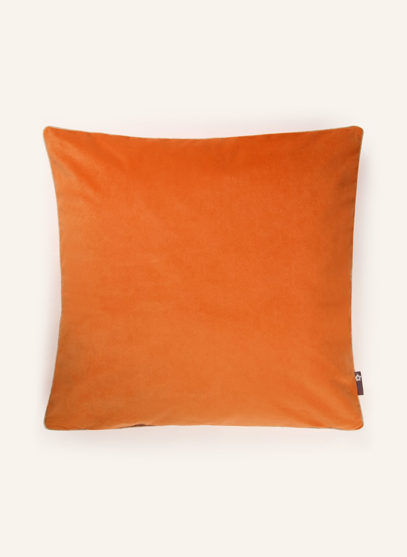 pichler Sierkussenhoes MELVA: ORANJE / BEIGE