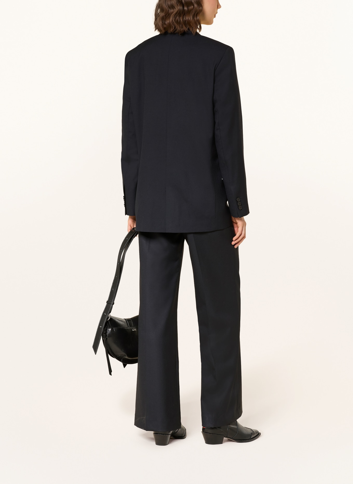 ba&sh Marlenehose NIVES: DUNKELBLAU