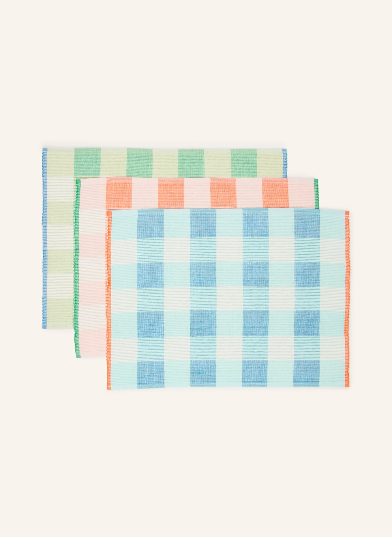 pichler 3-delige servieset FERDI: GROEN / ROOD / BLAUW