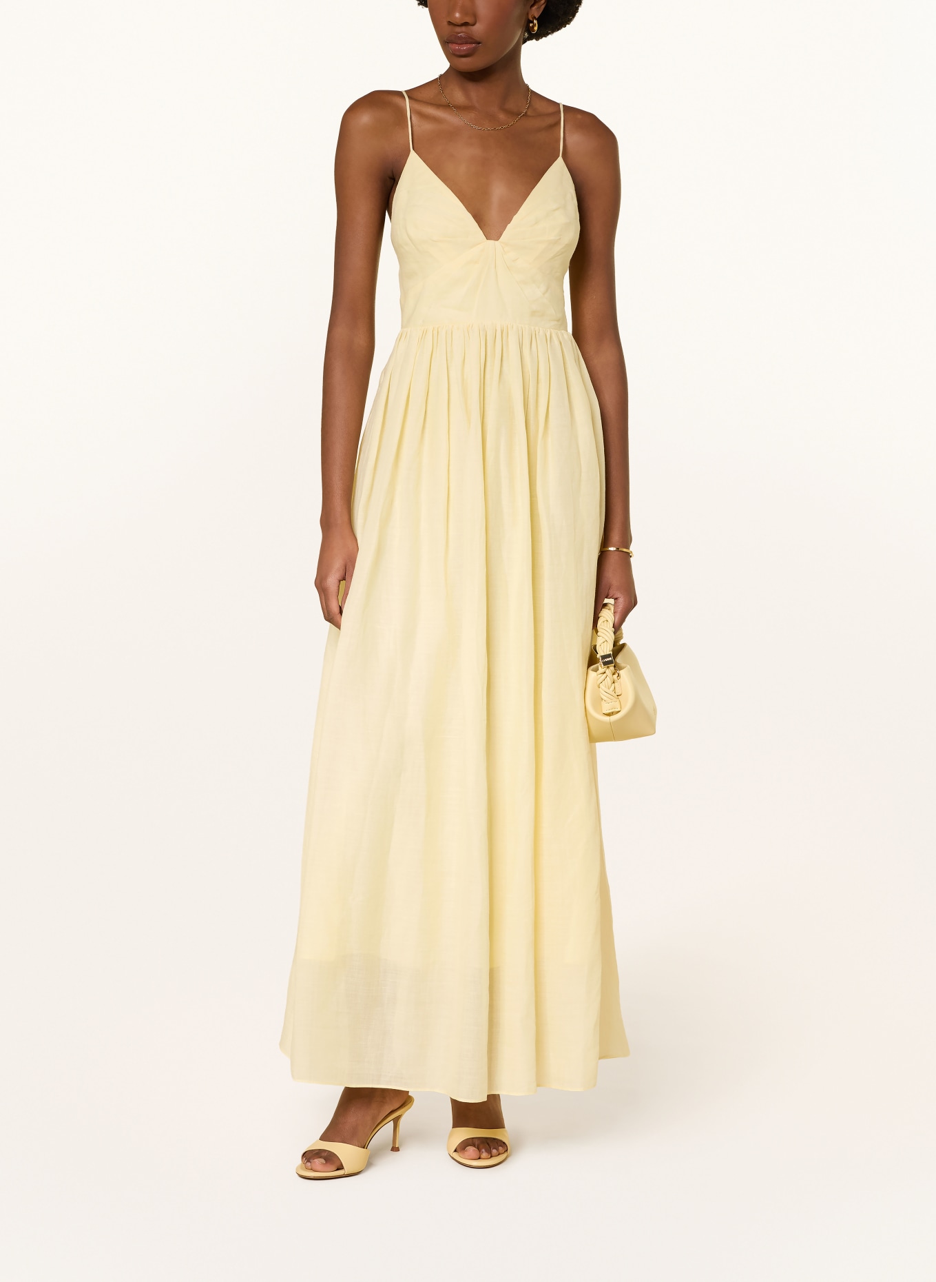 Aje. Kleid VACATION: HELLGELB