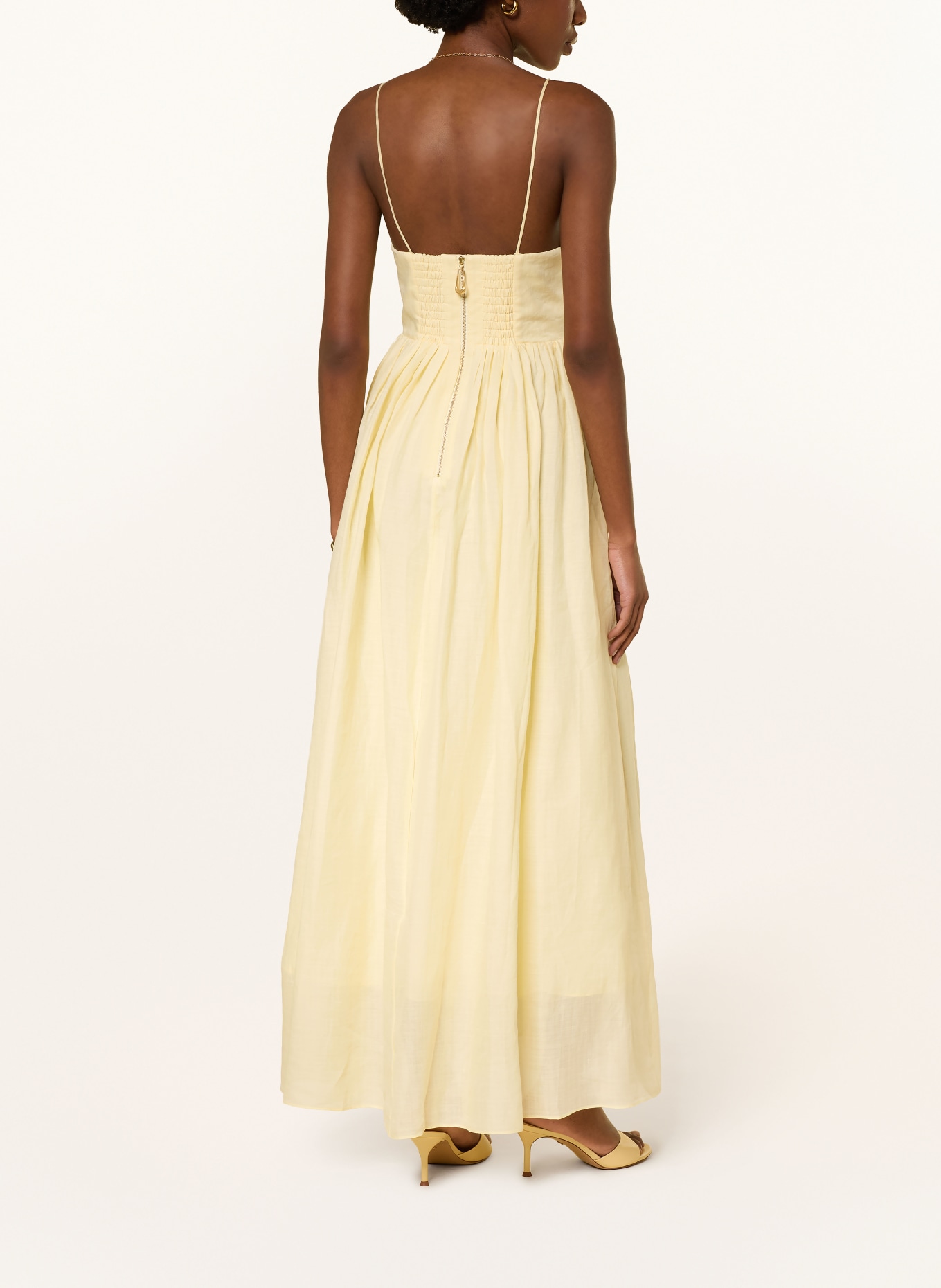 Aje. Kleid VACATION: HELLGELB