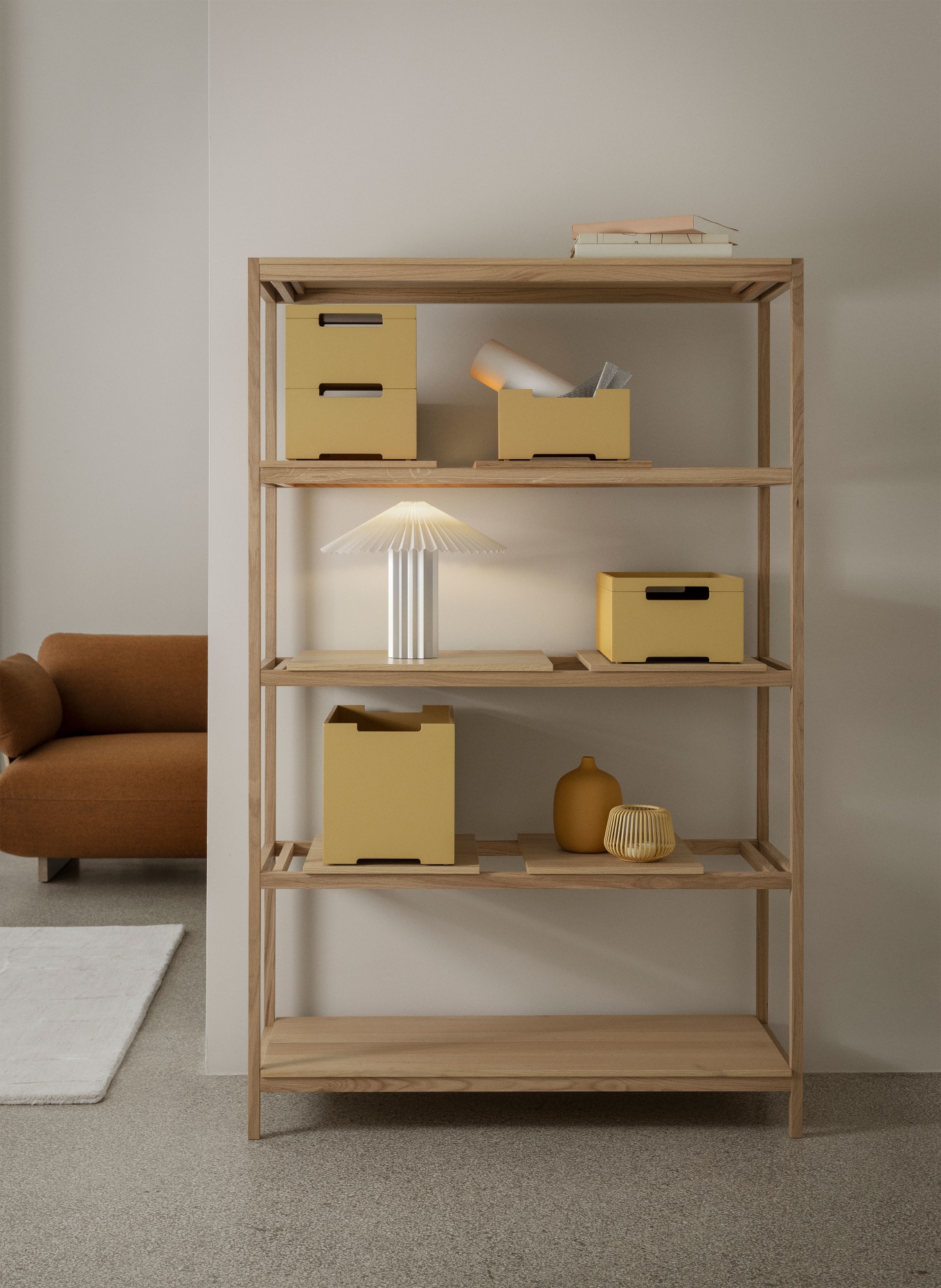 blomus Laterne LITO XS: HELLGELB