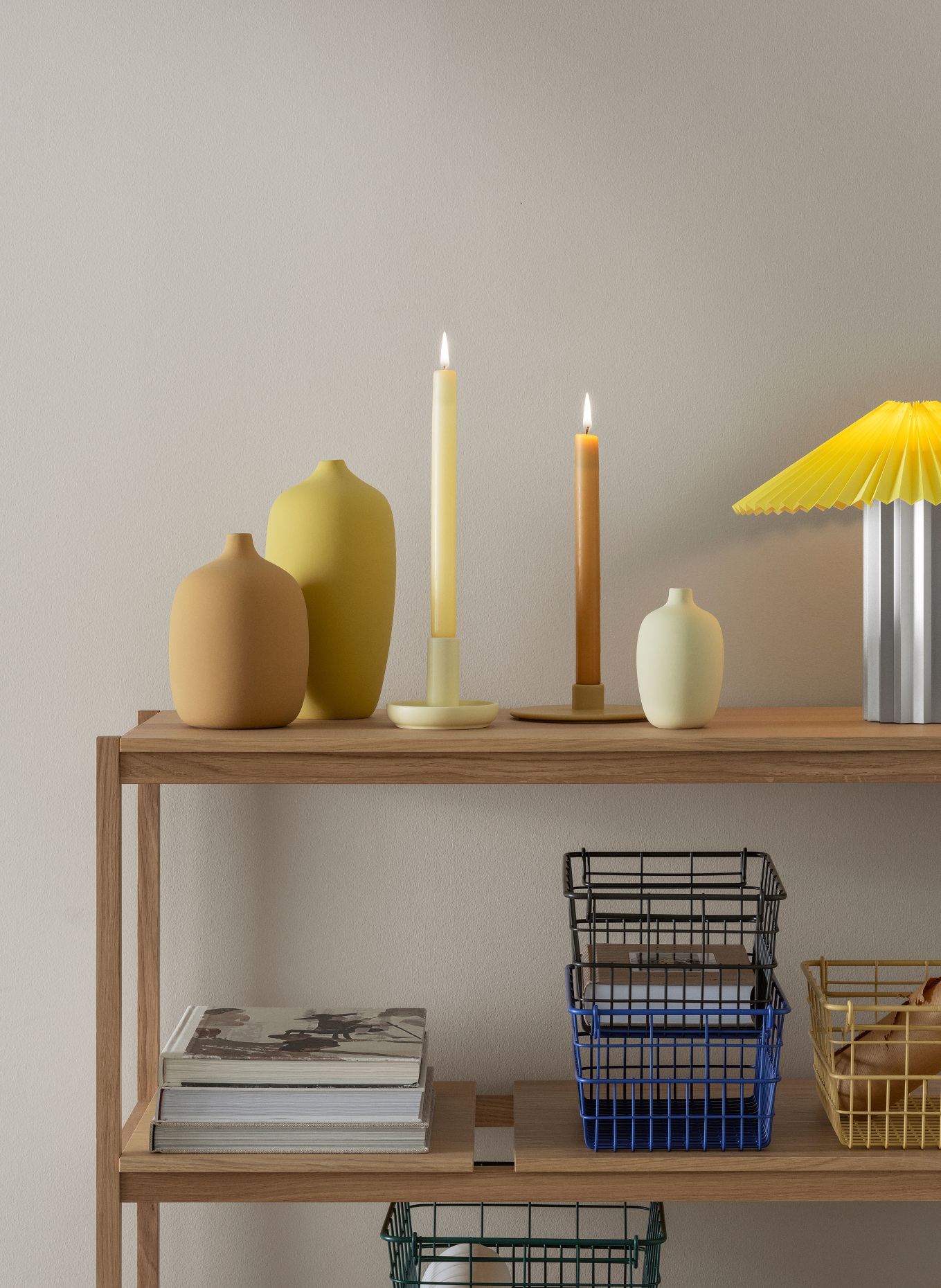 blomus Panier de rangement KAGO S: BLEU