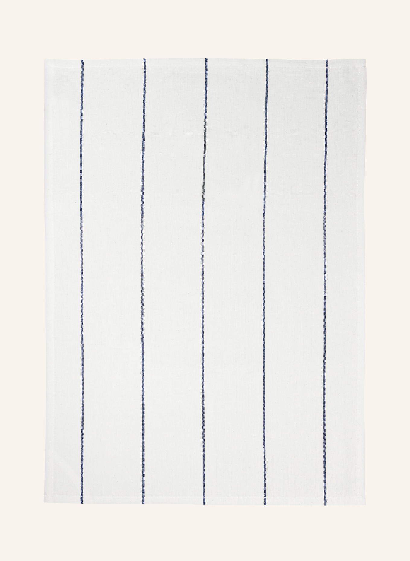 blomus Lot de 2 torchons TAULO: BLANC / BLEU