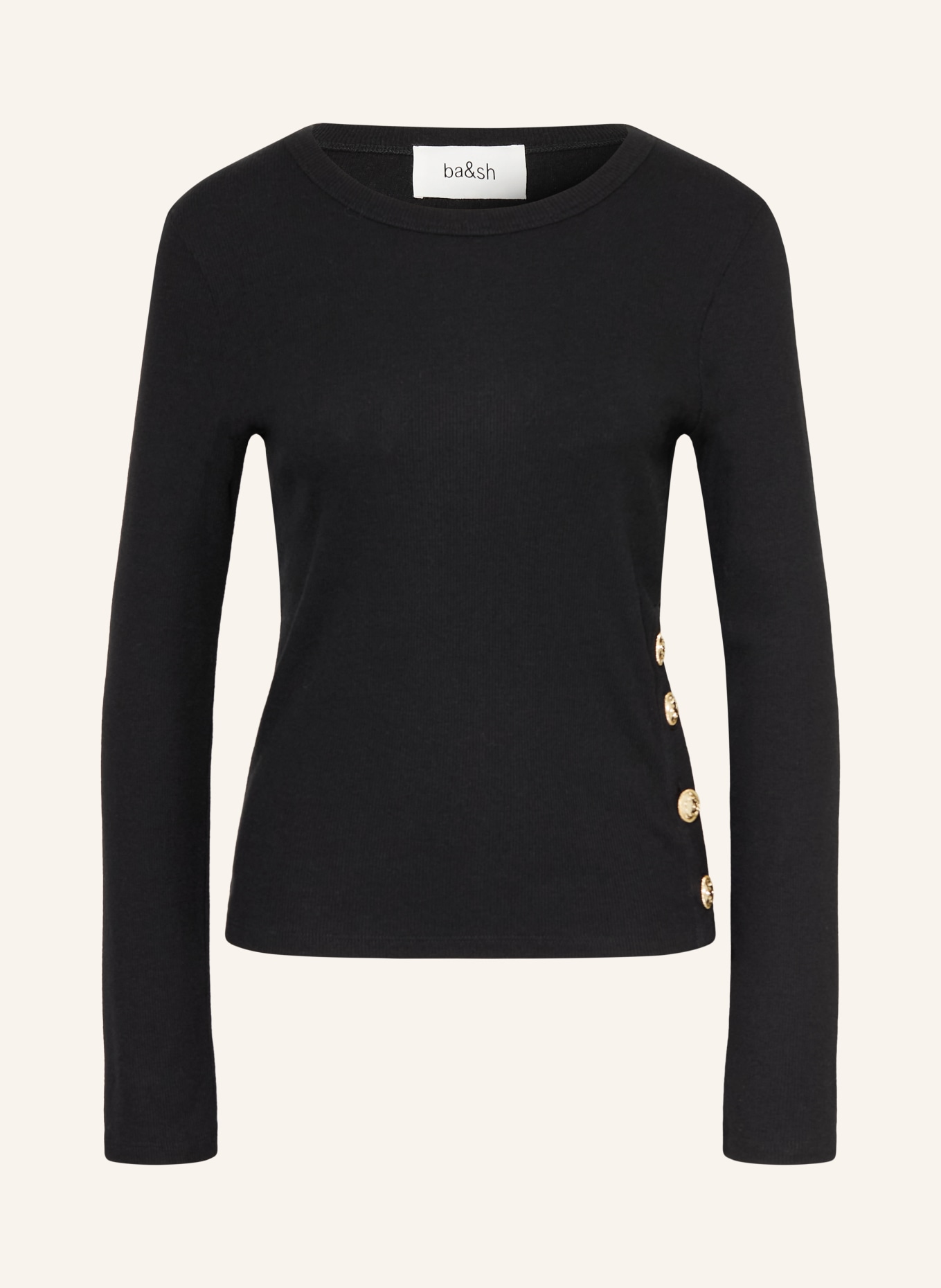 ba&sh Pullover GIULIA: SCHWARZ