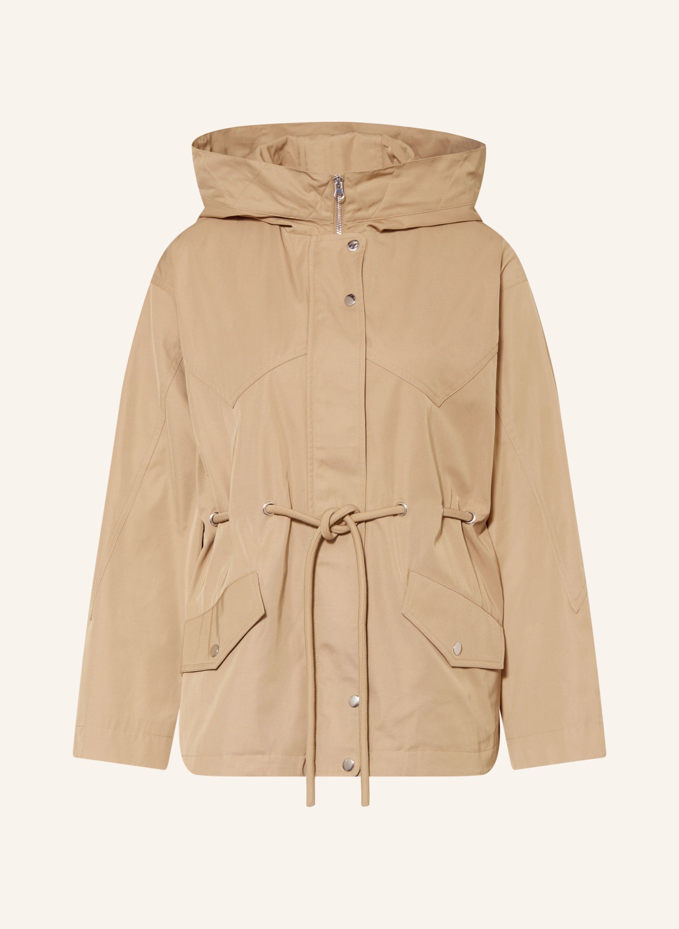 ba&sh Trench-Jacke ILIO: BEIGE