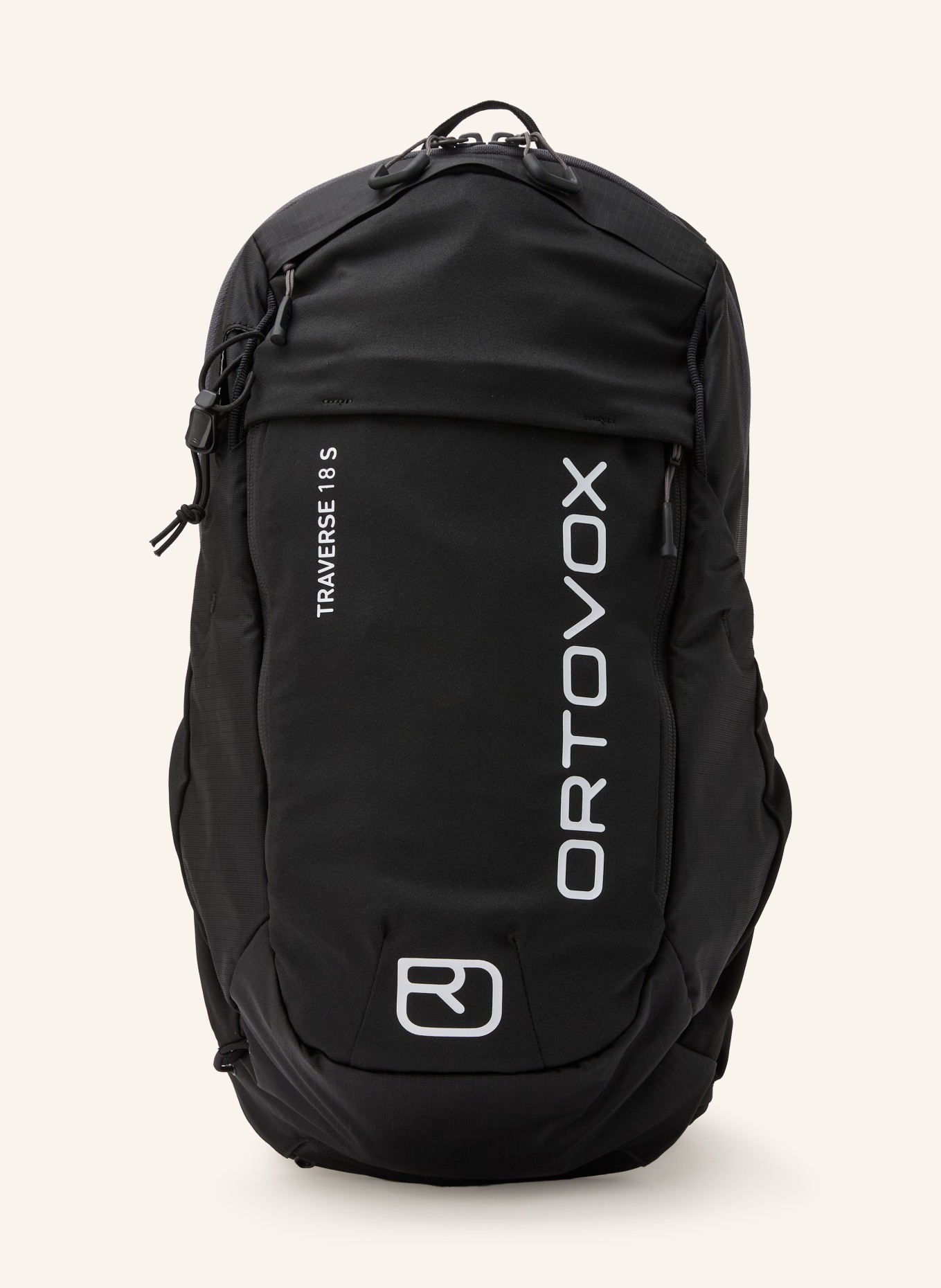 ORTOVOX Rugzak TRAVERSE 18 S 18 l: ZWART / WIT