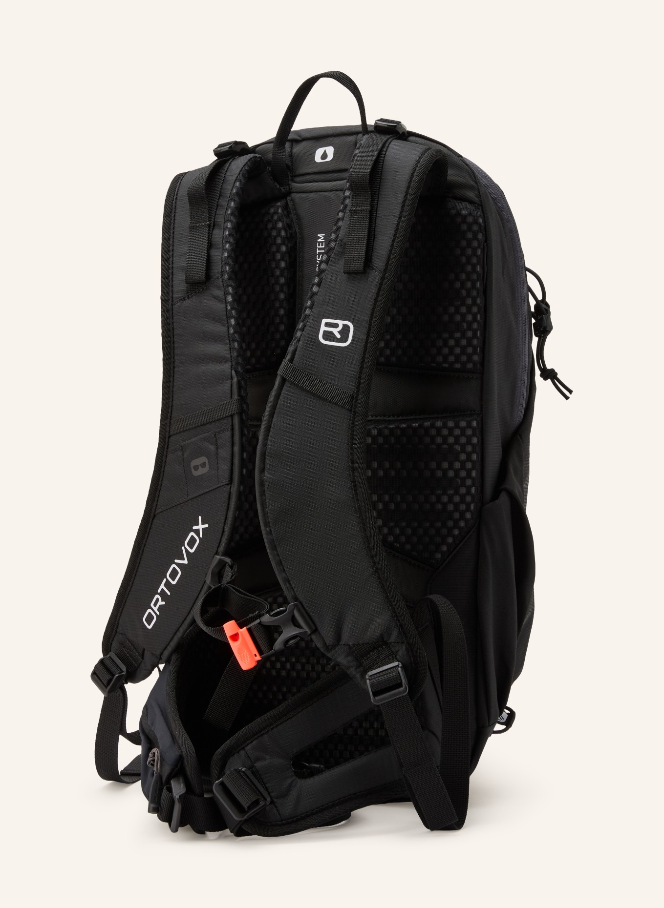 ORTOVOX Rugzak TRAVERSE 18 S 18 l: ZWART / WIT